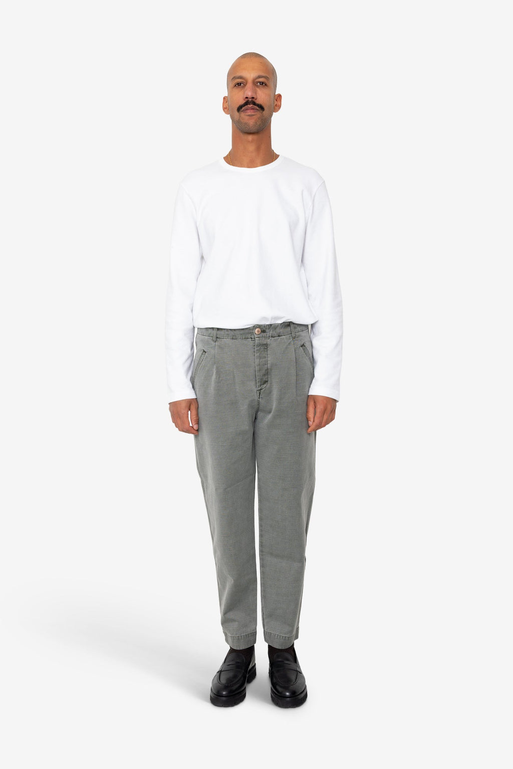 Assembly Pant - Olive Slub