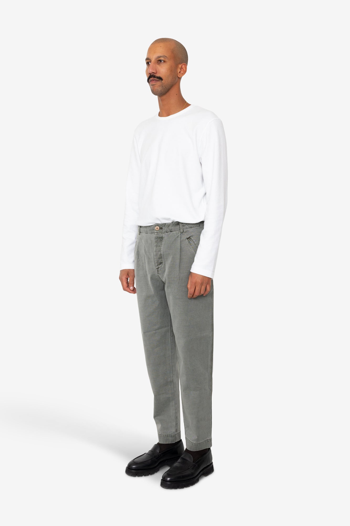Assembly Pant - Olive Slub