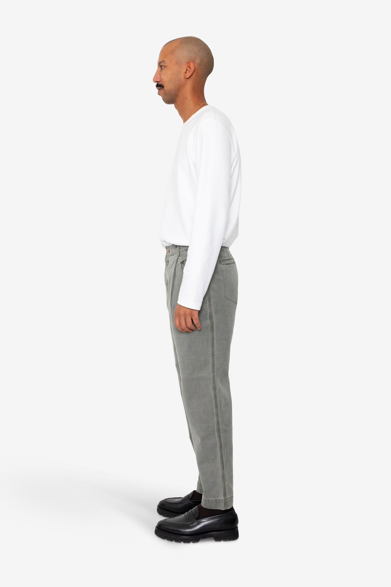 Assembly Pant - Olive Slub