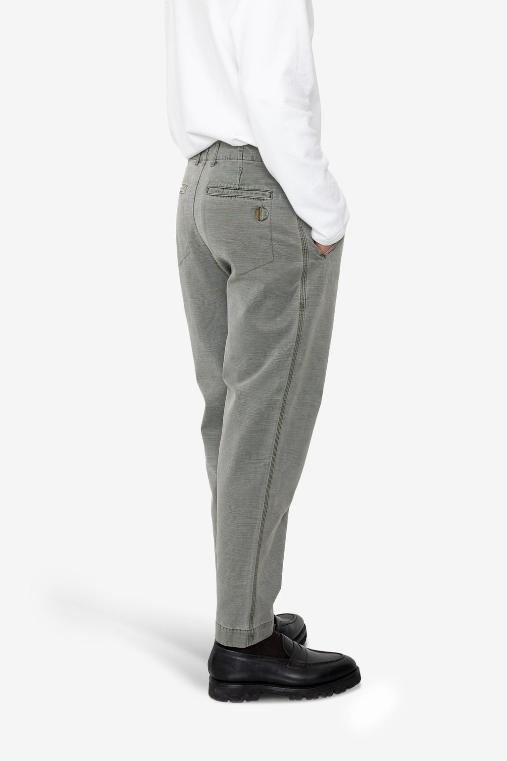 Assembly Pant - Olive Slub