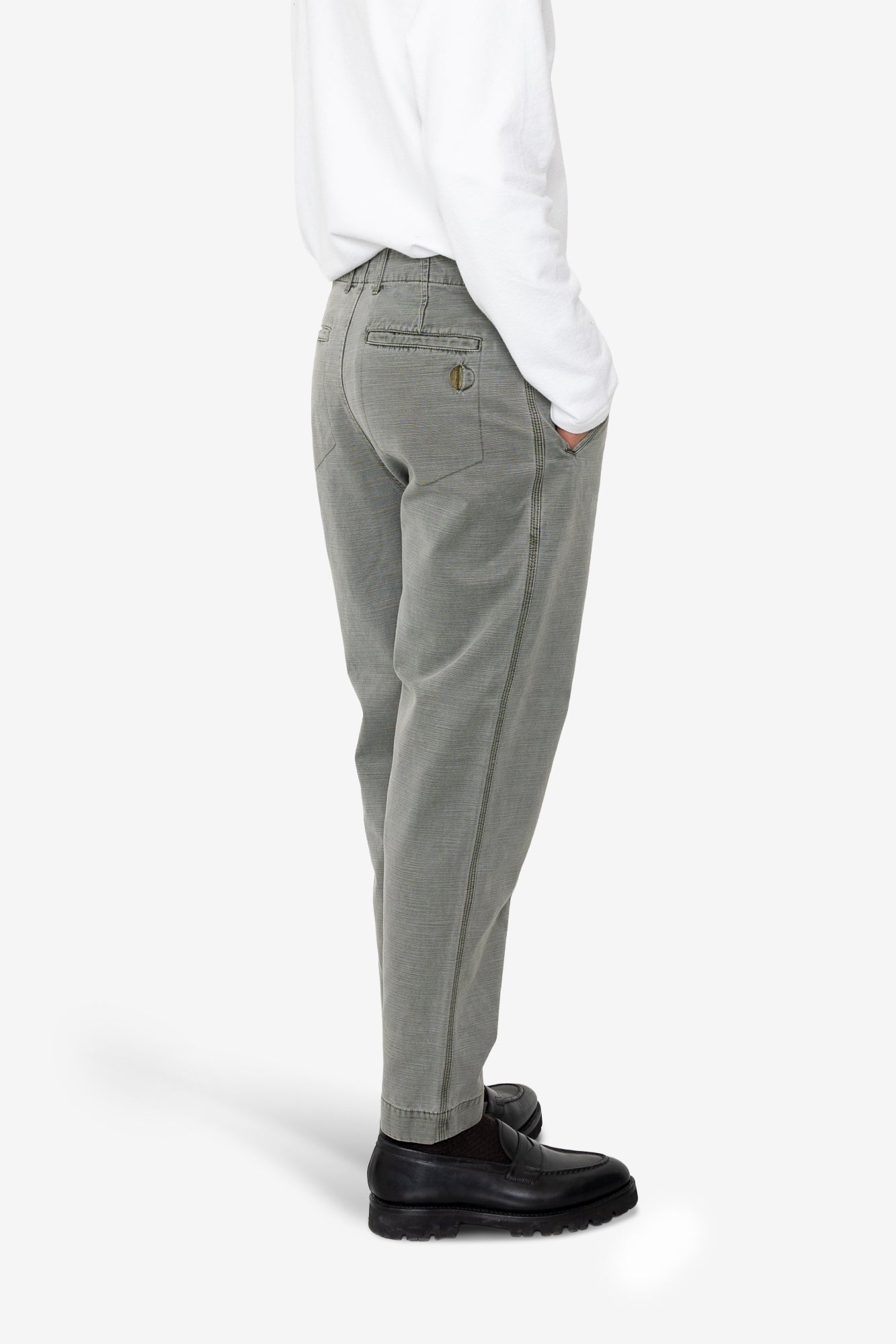 Assembly Pant - Olive Slub