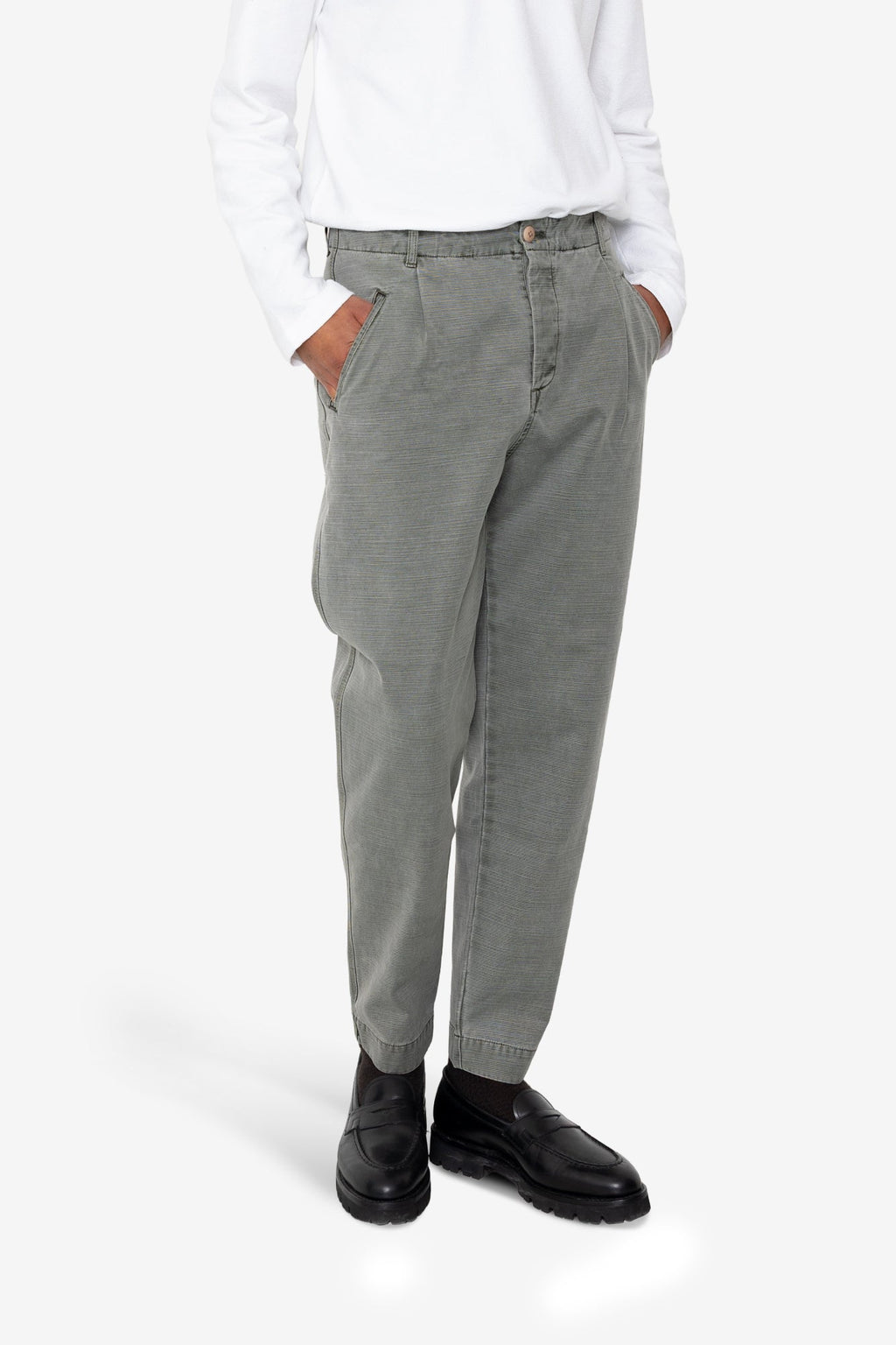 Assembly Pant - Olive Slub