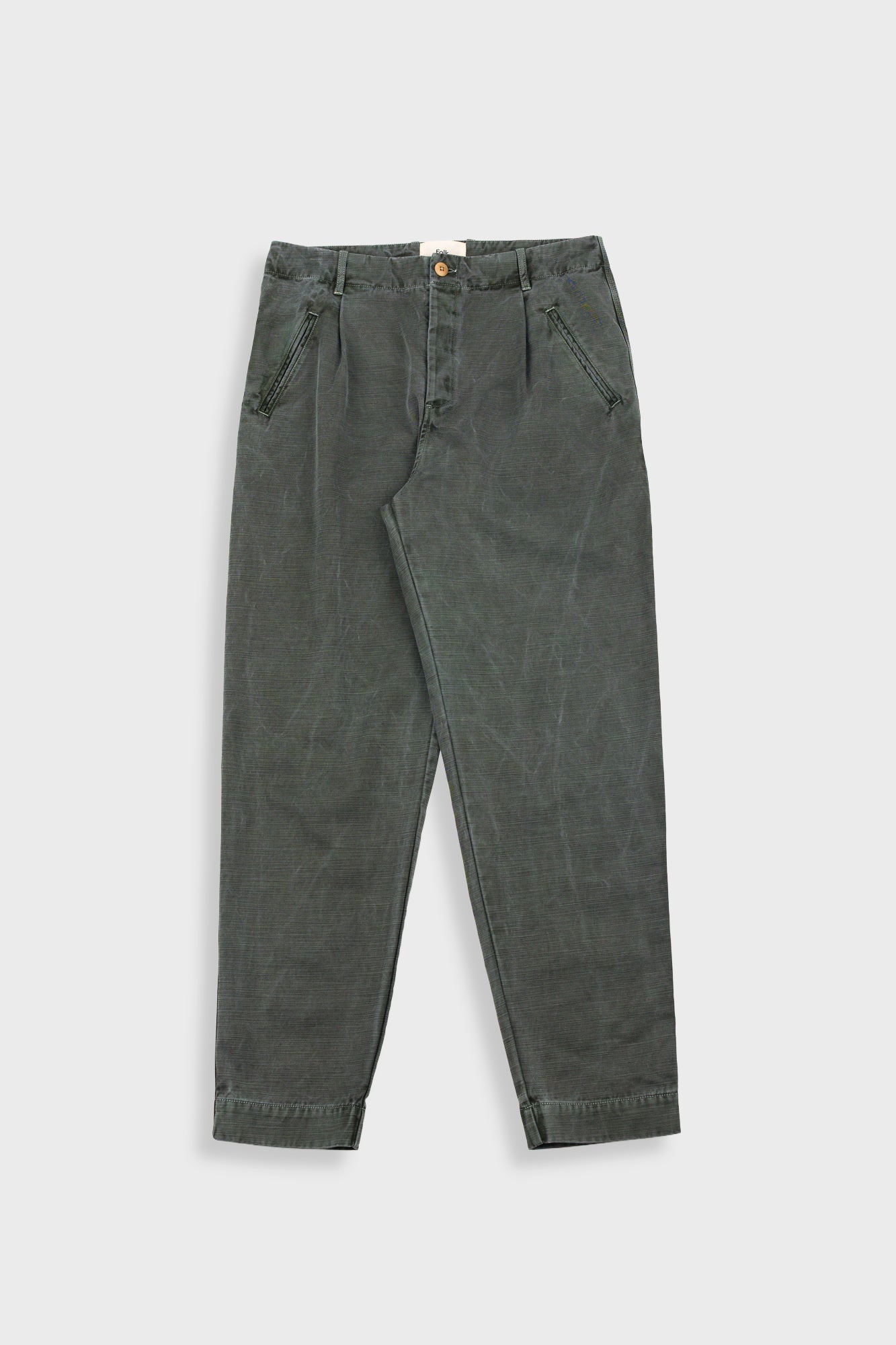 Assembly Pant - Olive Slub
