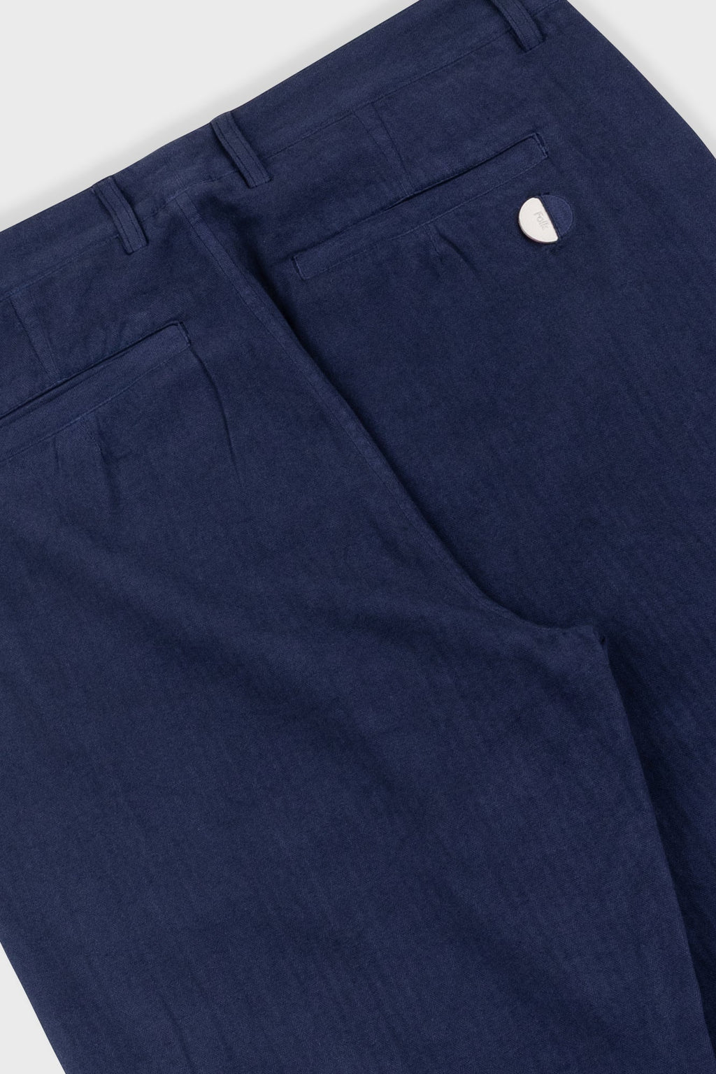 Assembly Suit Trouser - Navy Herringbone