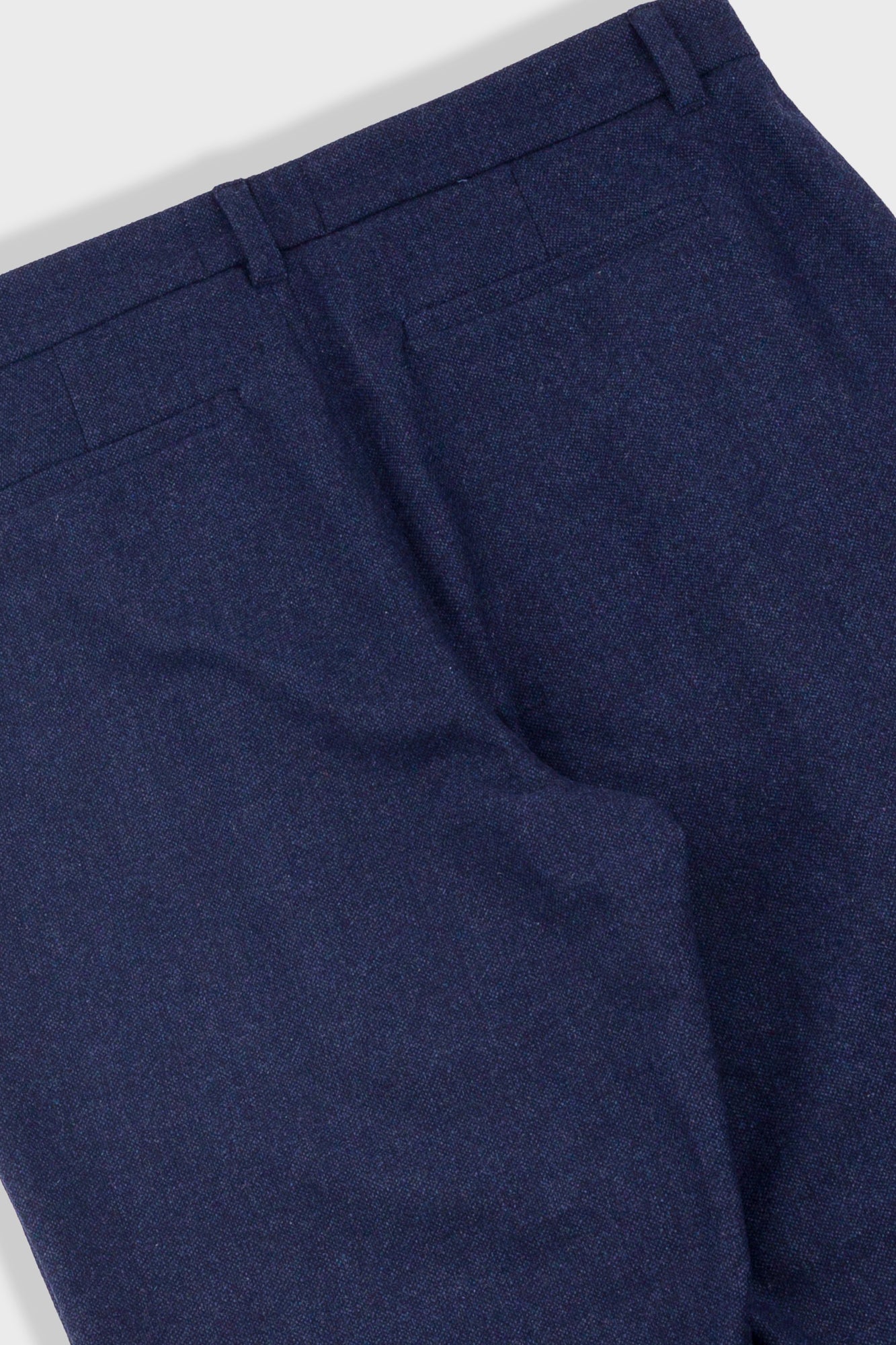 Assembly Suit Trouser - Navy Melange Wool
