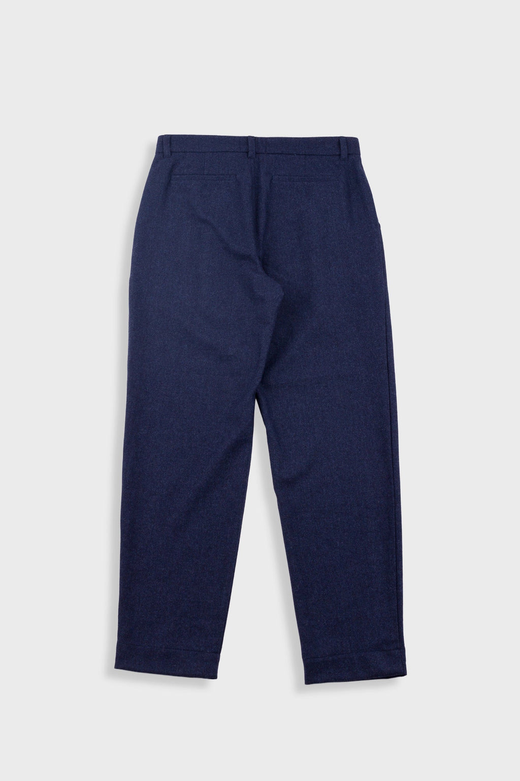 Assembly Suit Trouser - Navy Melange Wool