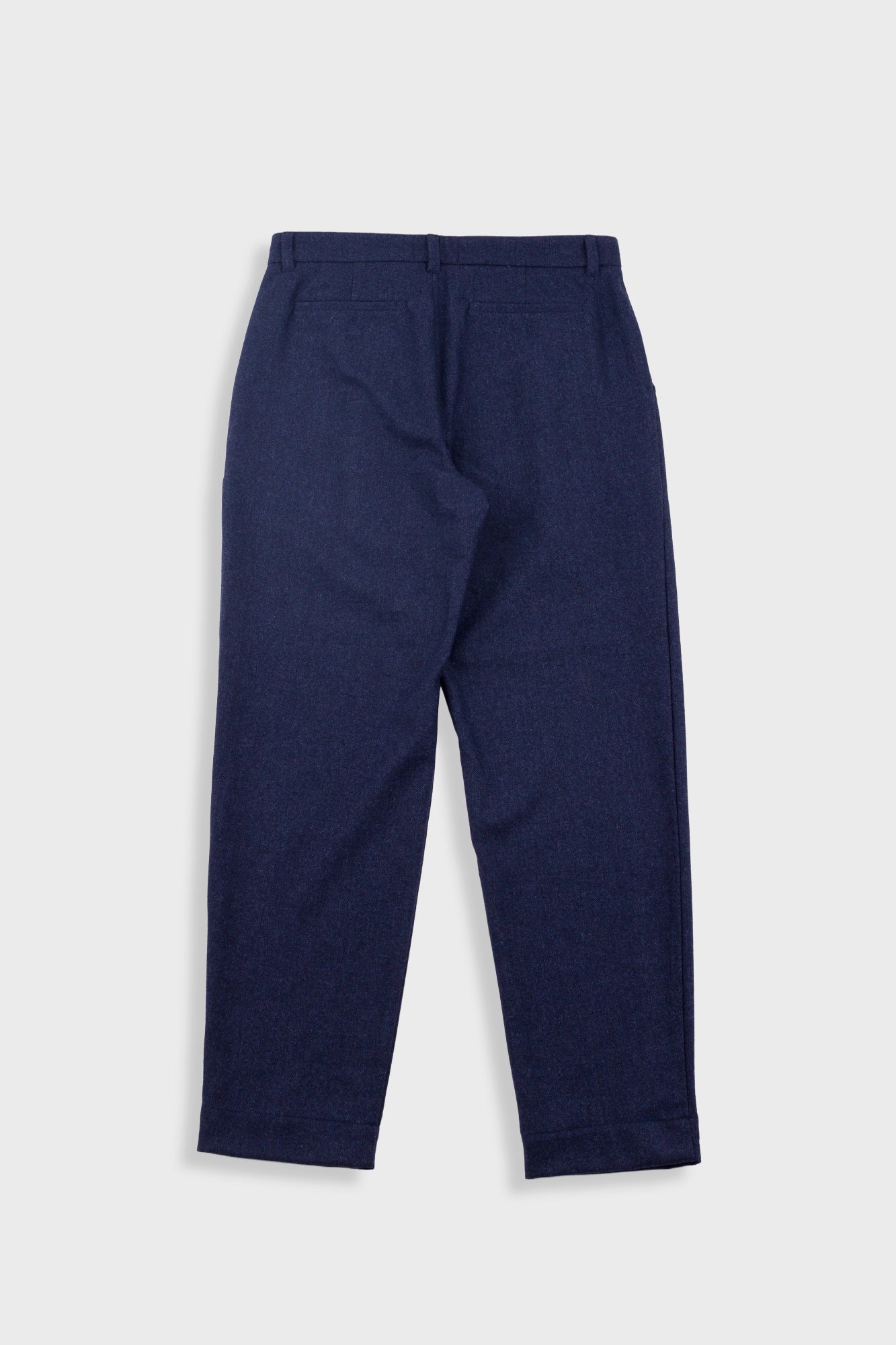 Assembly Suit Trouser - Navy Melange Wool