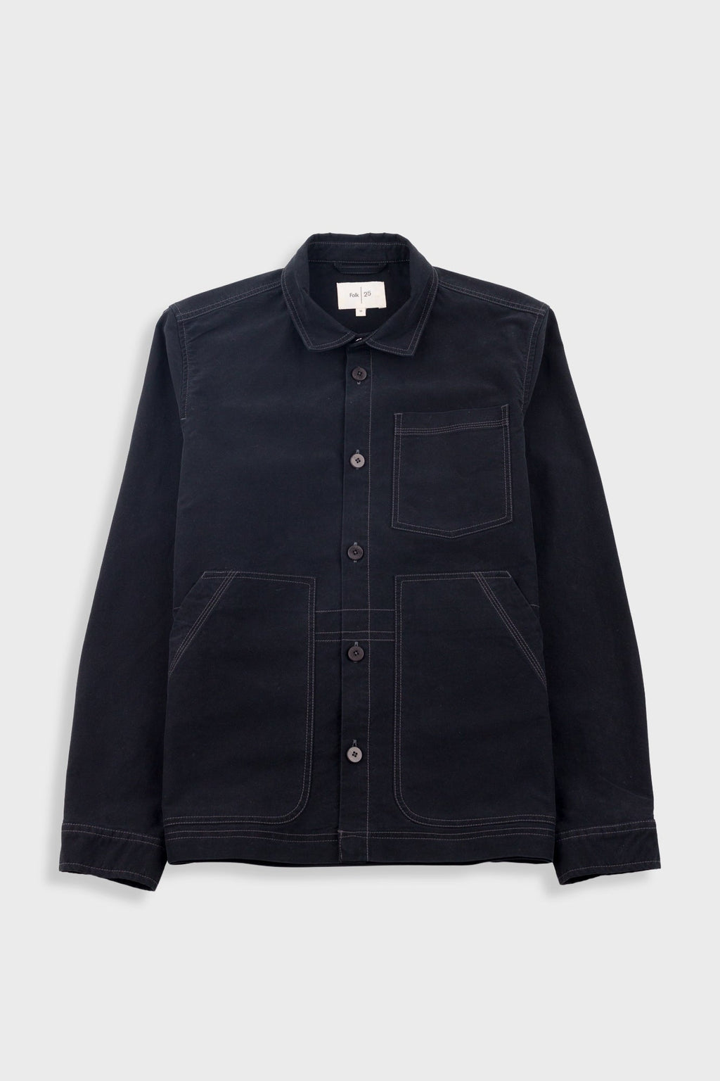 Assembly Utility Jacket - Black Brushed