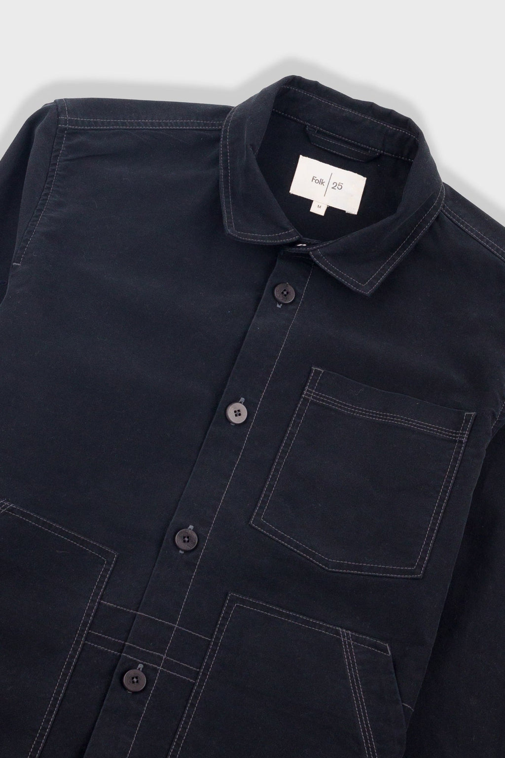 Assembly Utility Jacket - Black Brushed