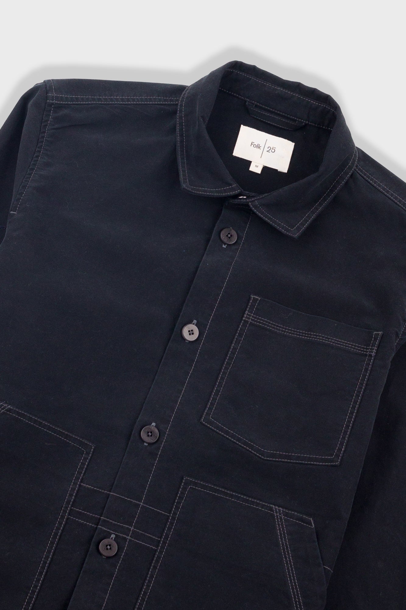 Assembly Utility Jacket - Black Brushed