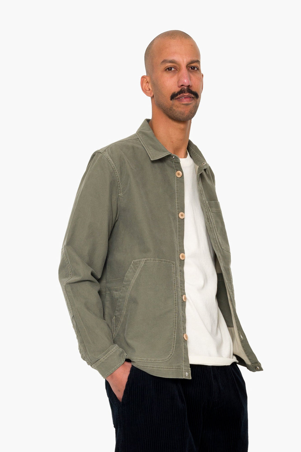 Assembly Utility Jacket - Olive Brushed
