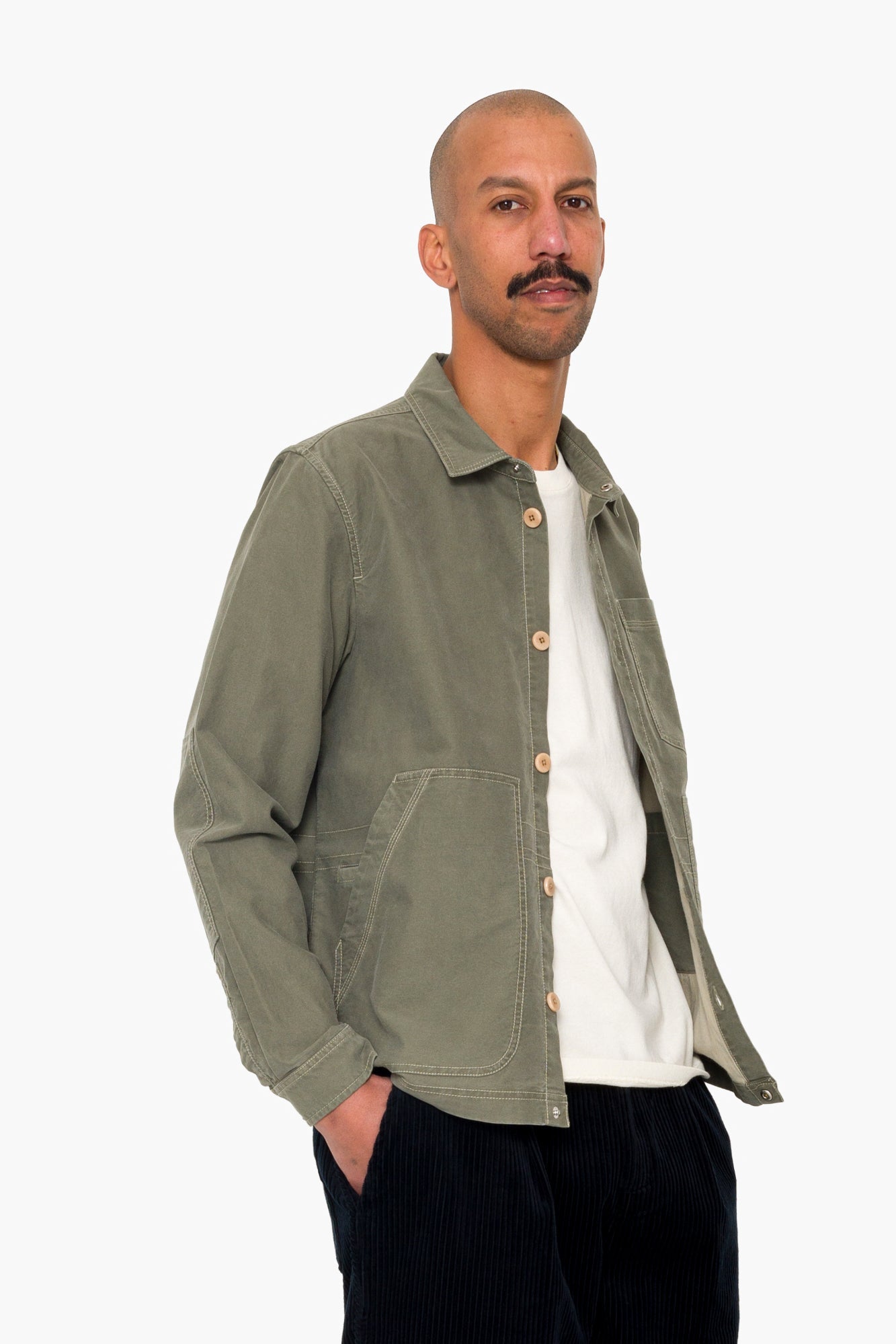 Assembly Utility Jacket - Olive Brushed