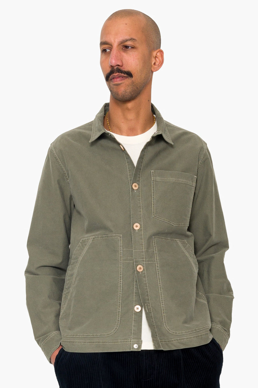 Assembly Utility Jacket - Olive Brushed