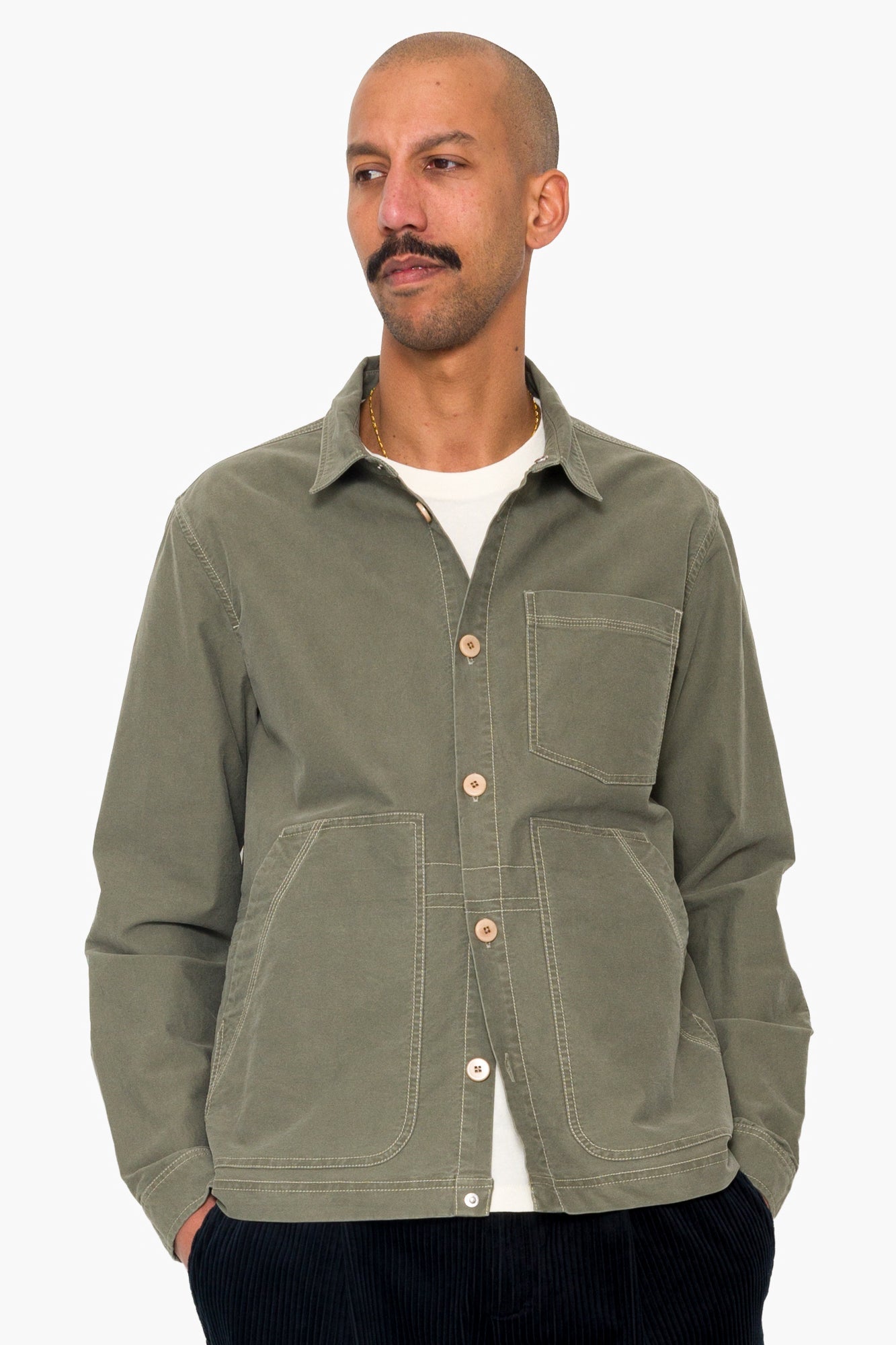 Assembly Utility Jacket - Olive Brushed