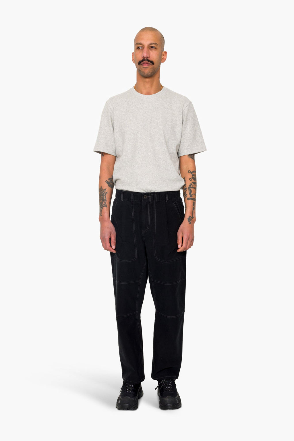 Assembly Utility Trouser - Black Brushed