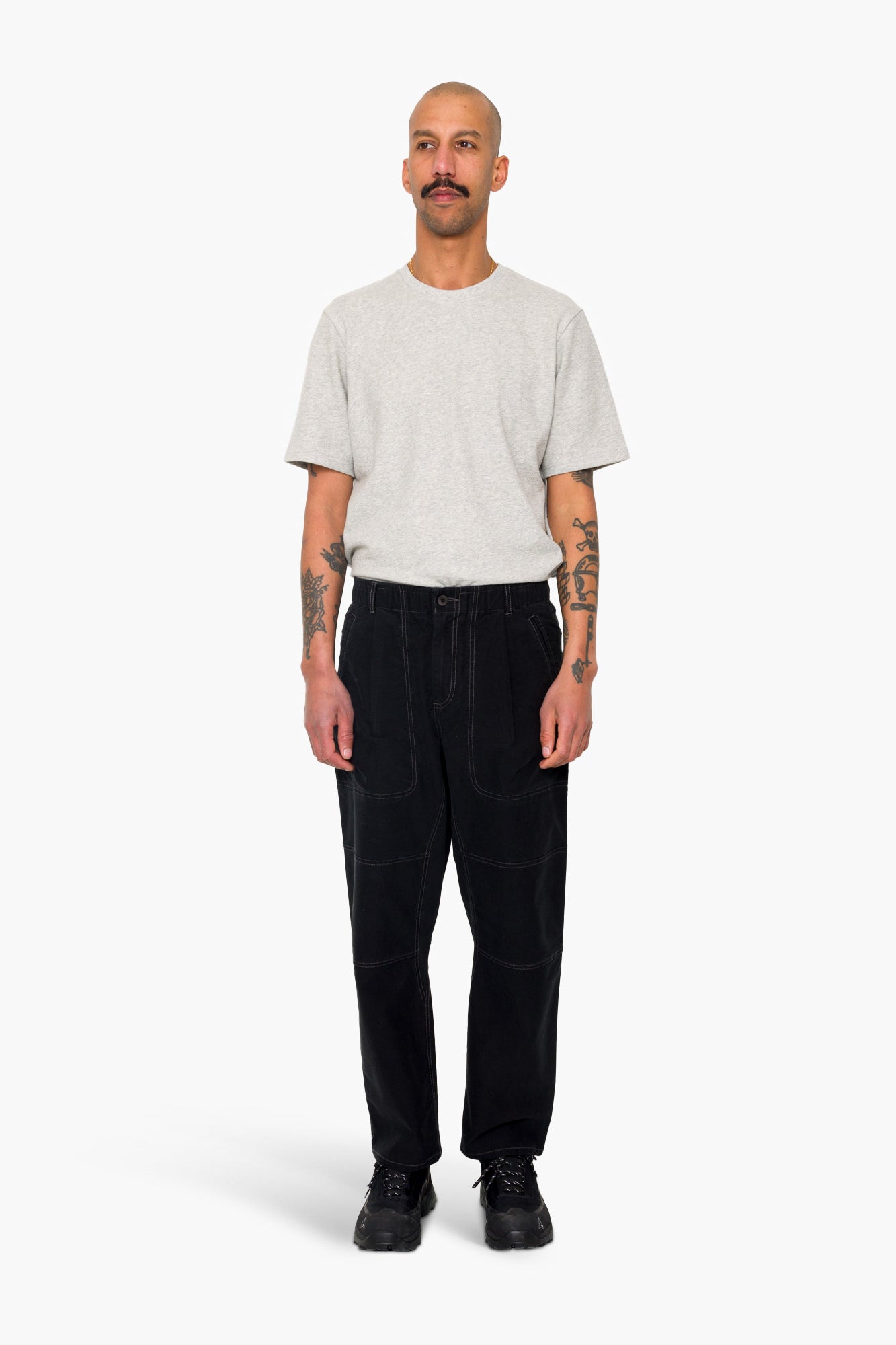 Assembly Utility Trouser - Black Brushed