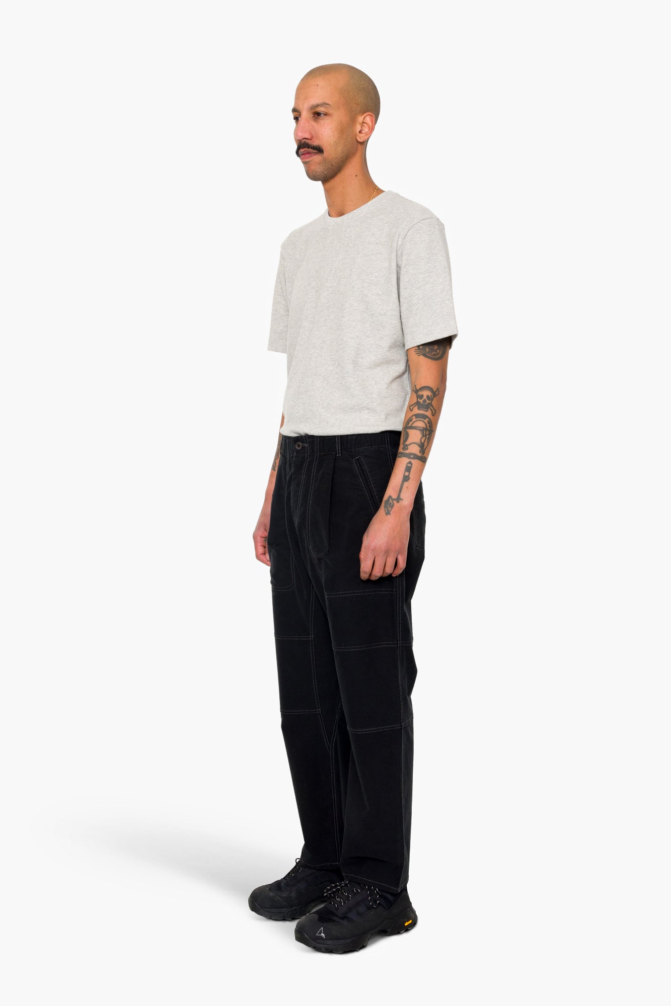 Assembly Utility Trouser - Black Brushed