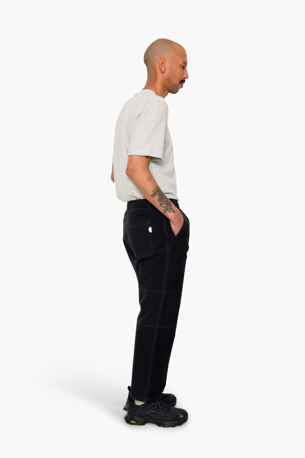 Assembly Utility Trouser - Black Brushed