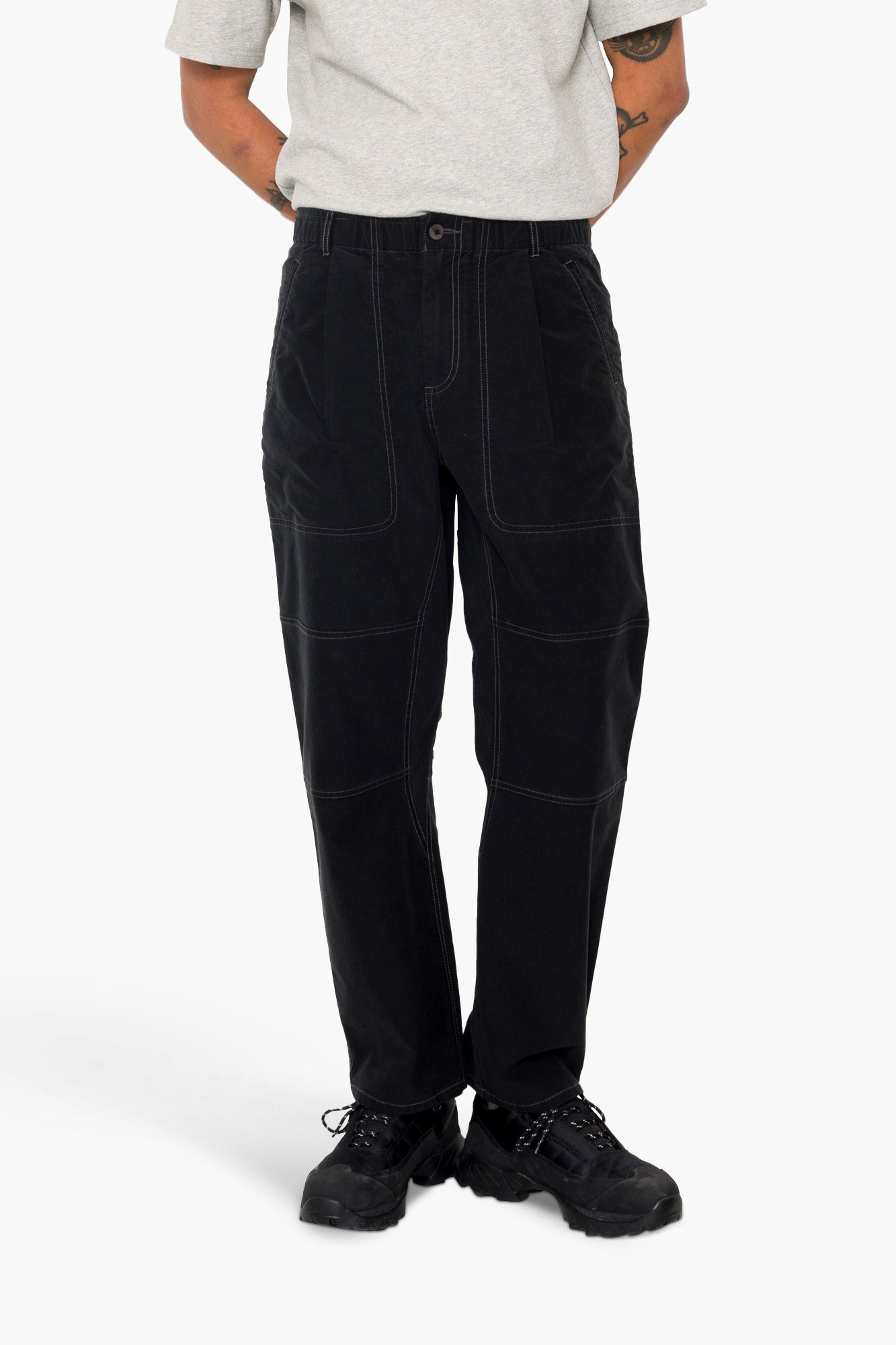 Assembly Utility Trouser - Black Brushed