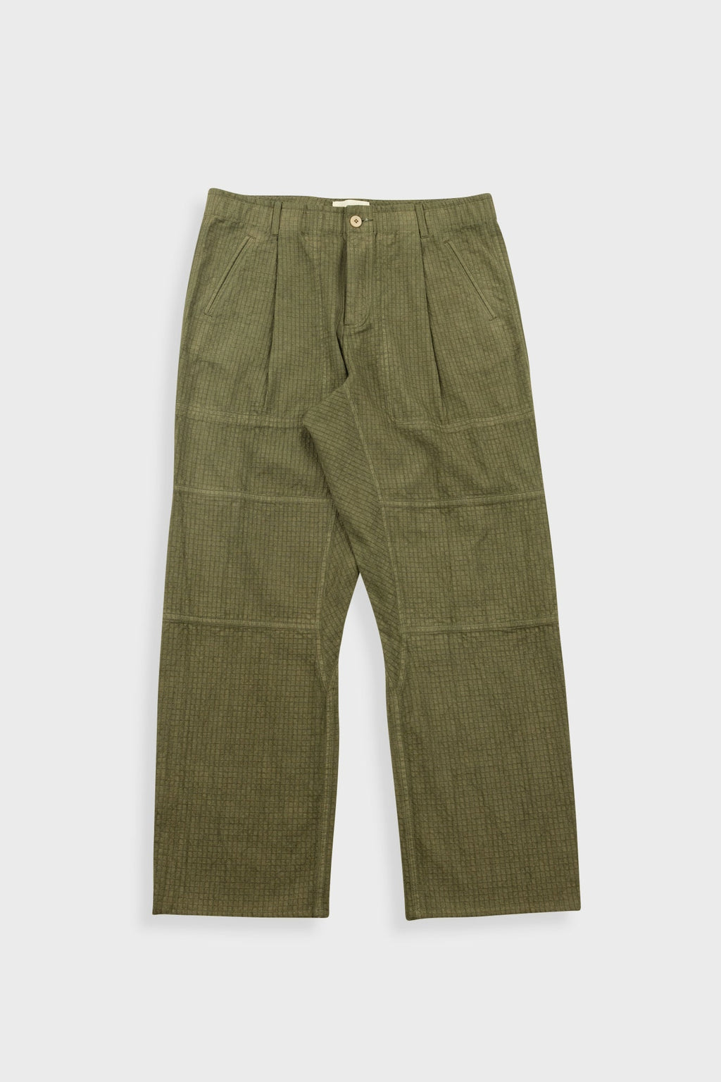 Assembly Utility Trouser - Light Olive Chunky Ripstop
