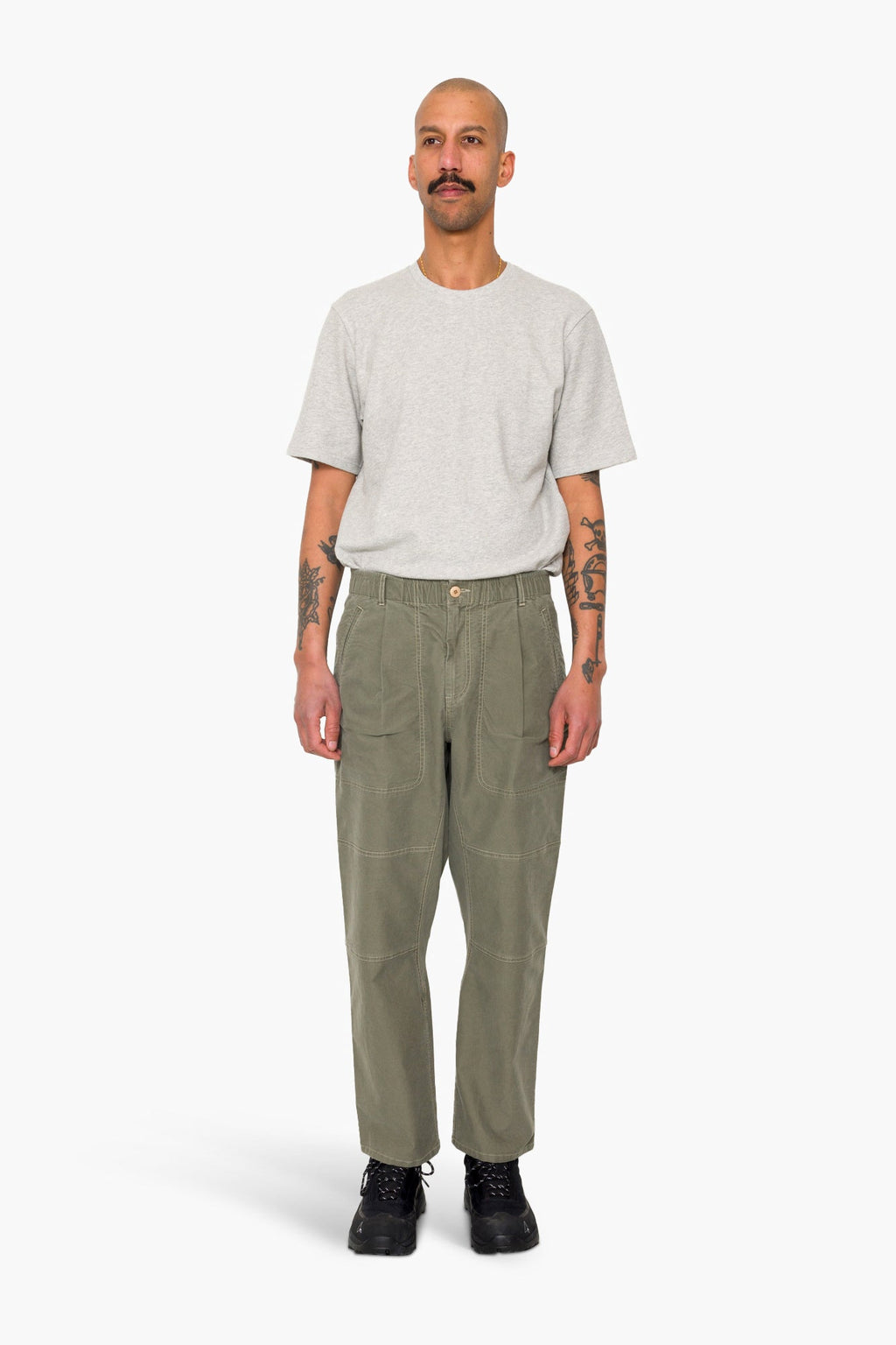 Assembly Utility Trouser - Olive Brushed