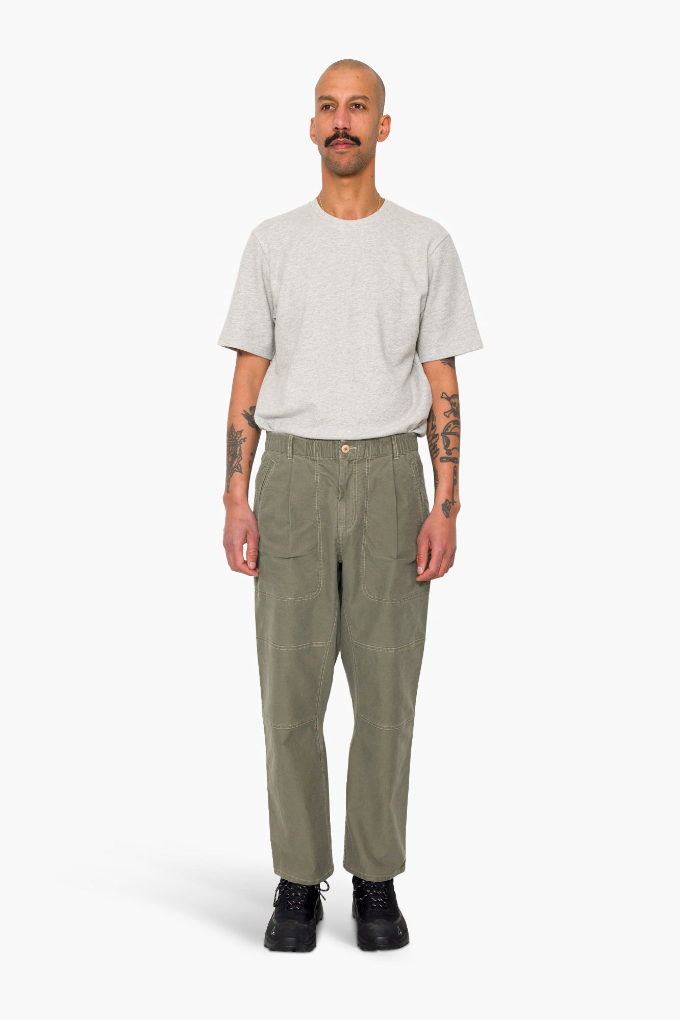 Assembly Utility Trouser - Olive Brushed