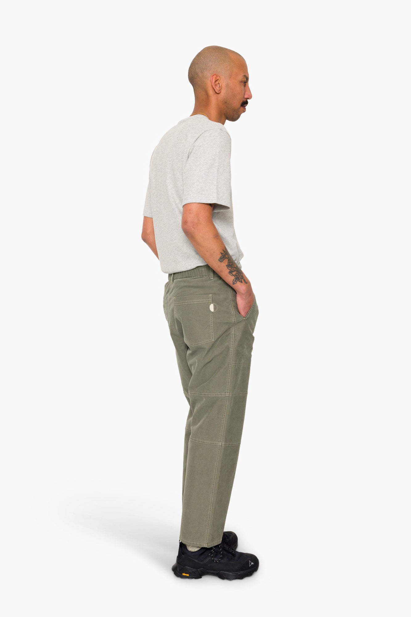 Assembly Utility Trouser - Olive Brushed