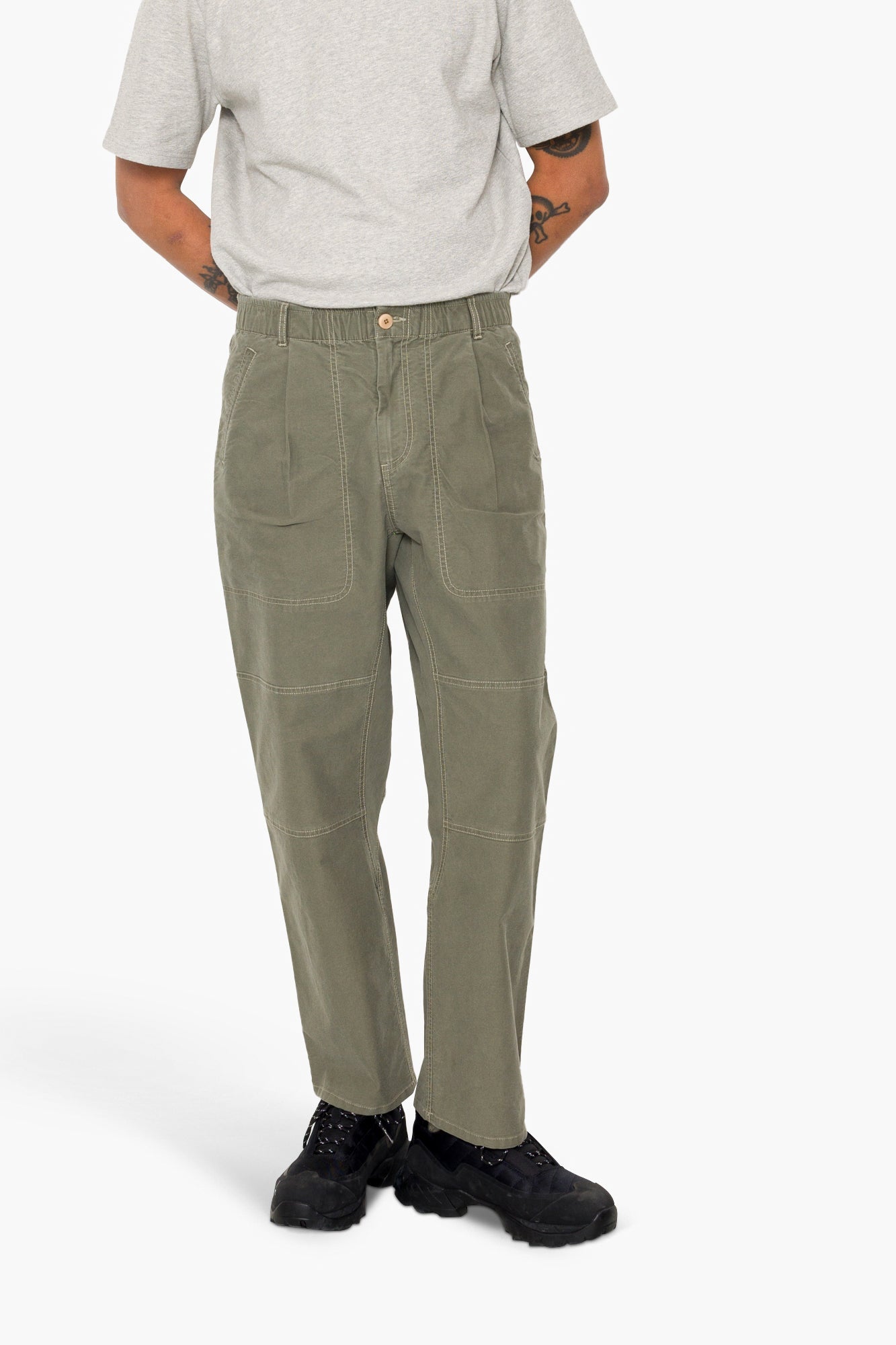 Assembly Utility Trouser - Olive Brushed