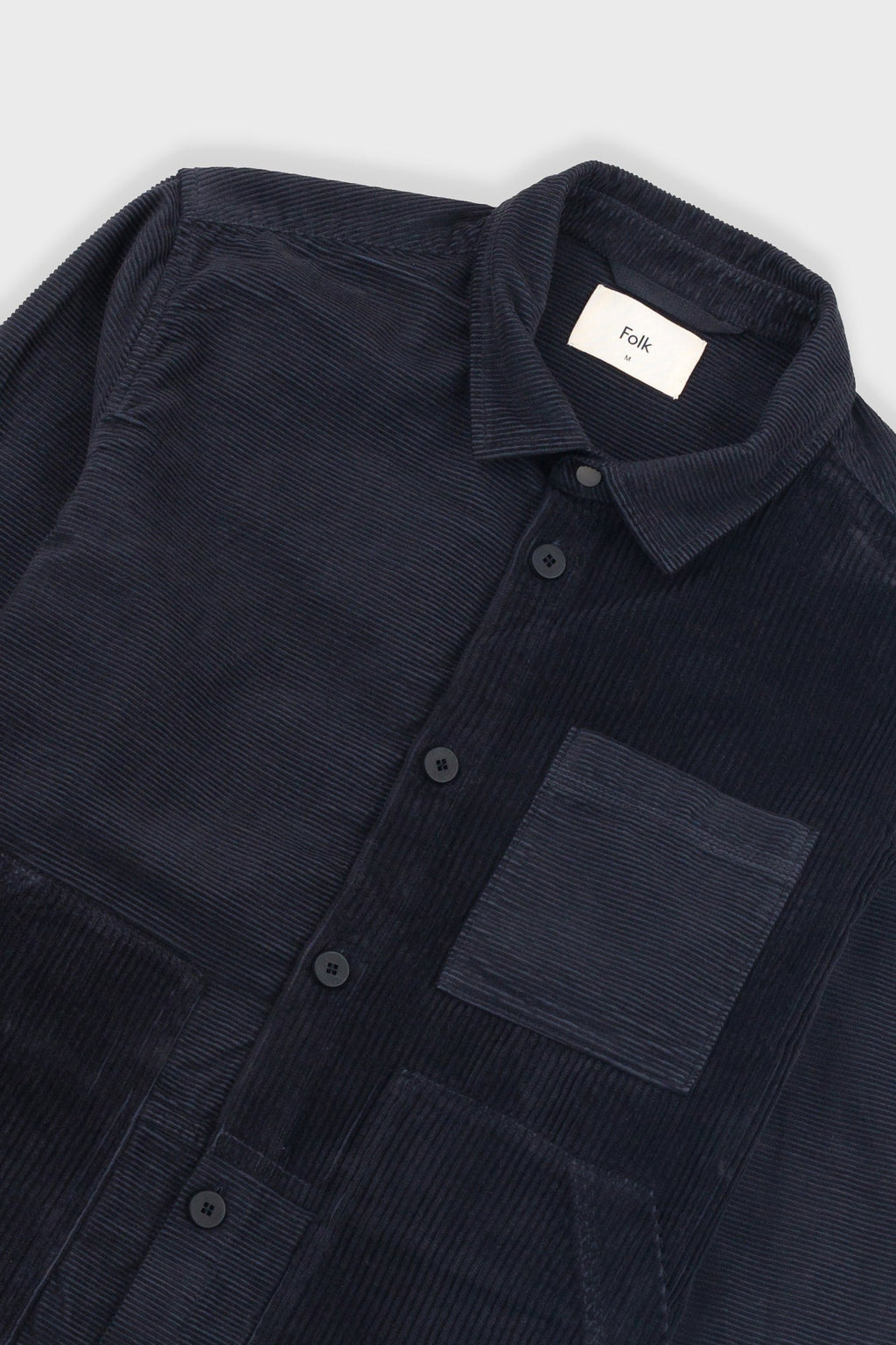 Assembly Worker Jacket - Soft Black Cord Mix
