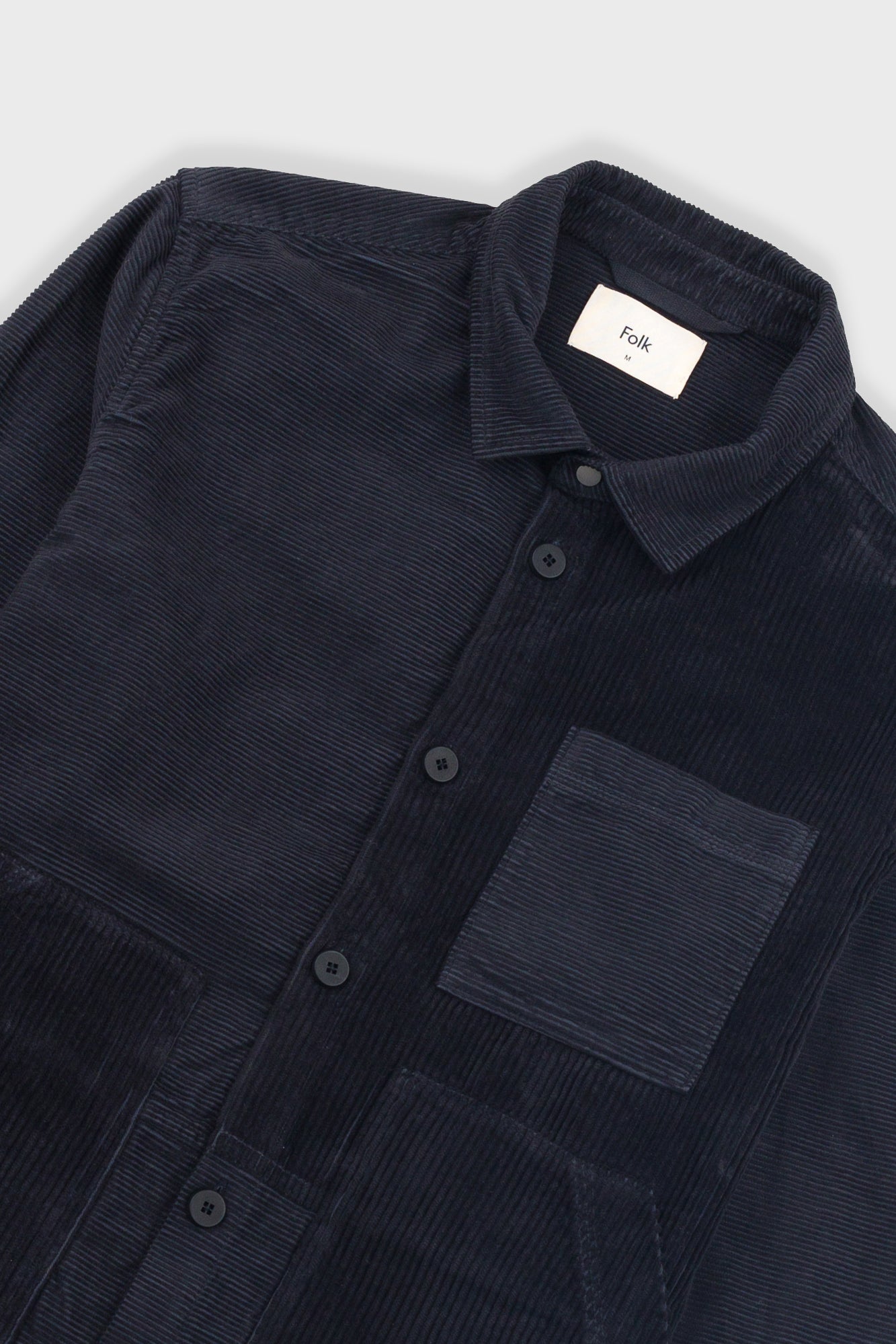 Assembly Worker Jacket - Soft Black Cord Mix