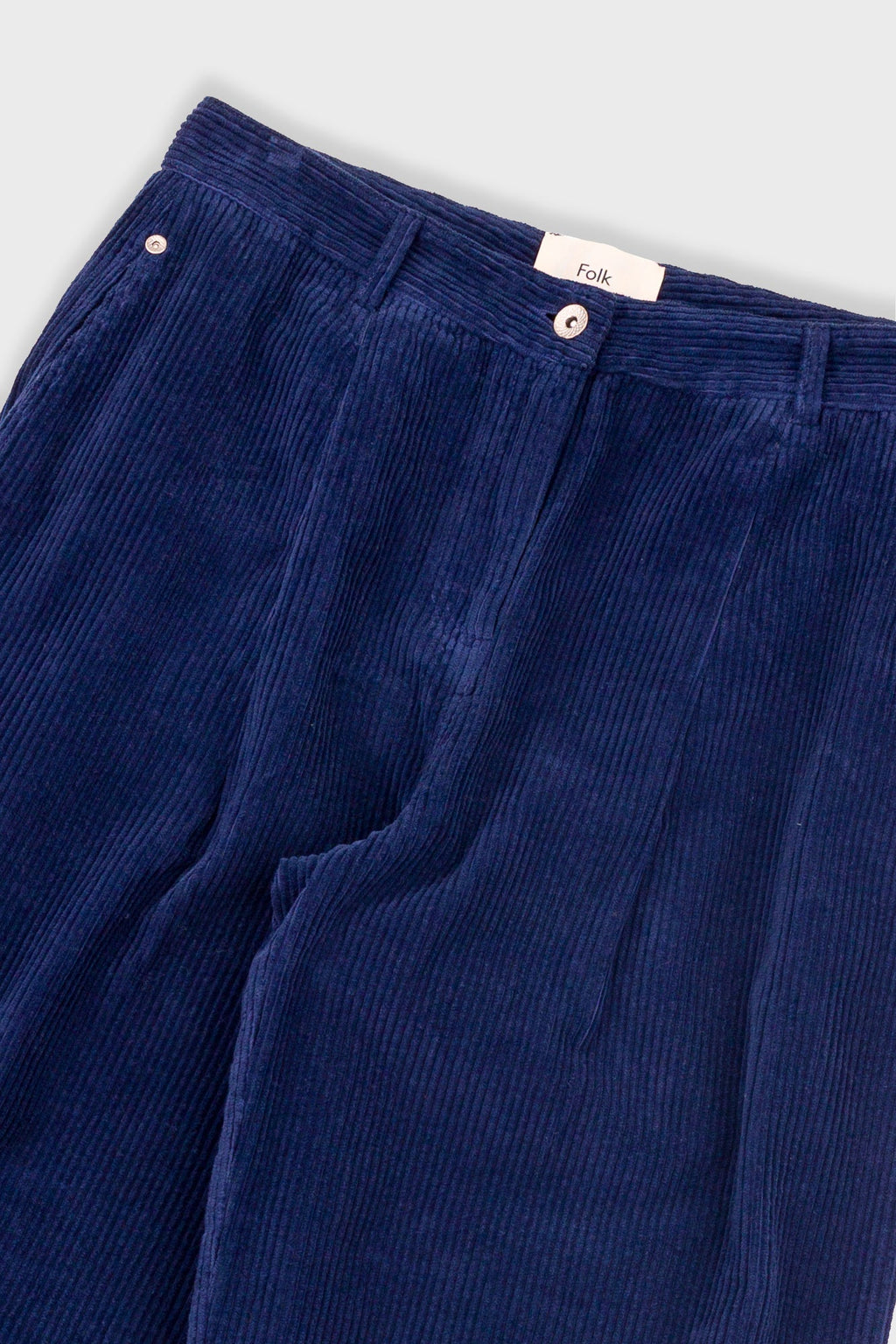 Baggy Trousers - Washed Ink Cord