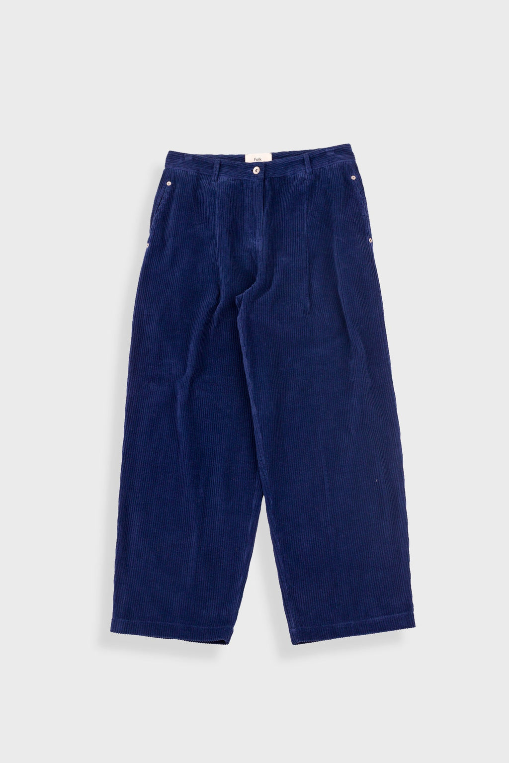 Baggy Trousers - Washed Ink Cord