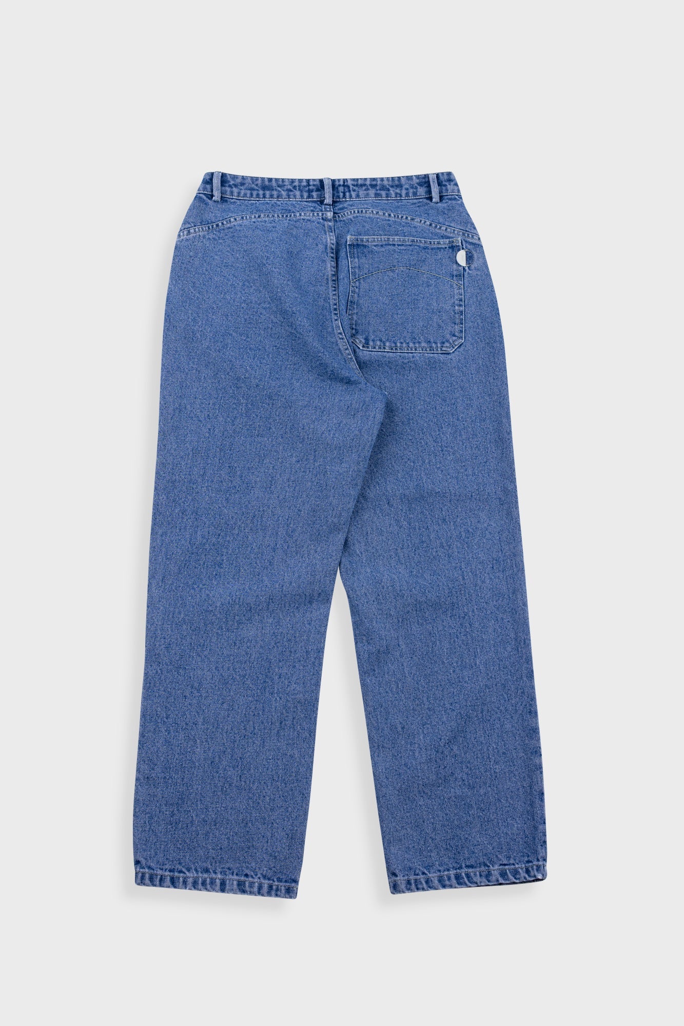 Barrel Leg Jean - Light Wash Denim