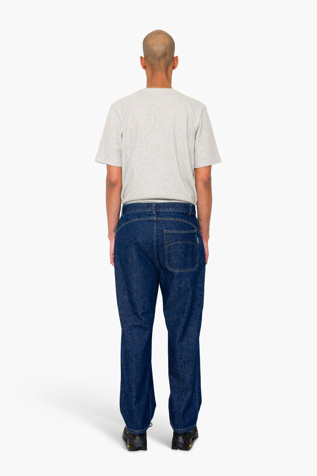 Barrel Leg Trouser - Slub Denim