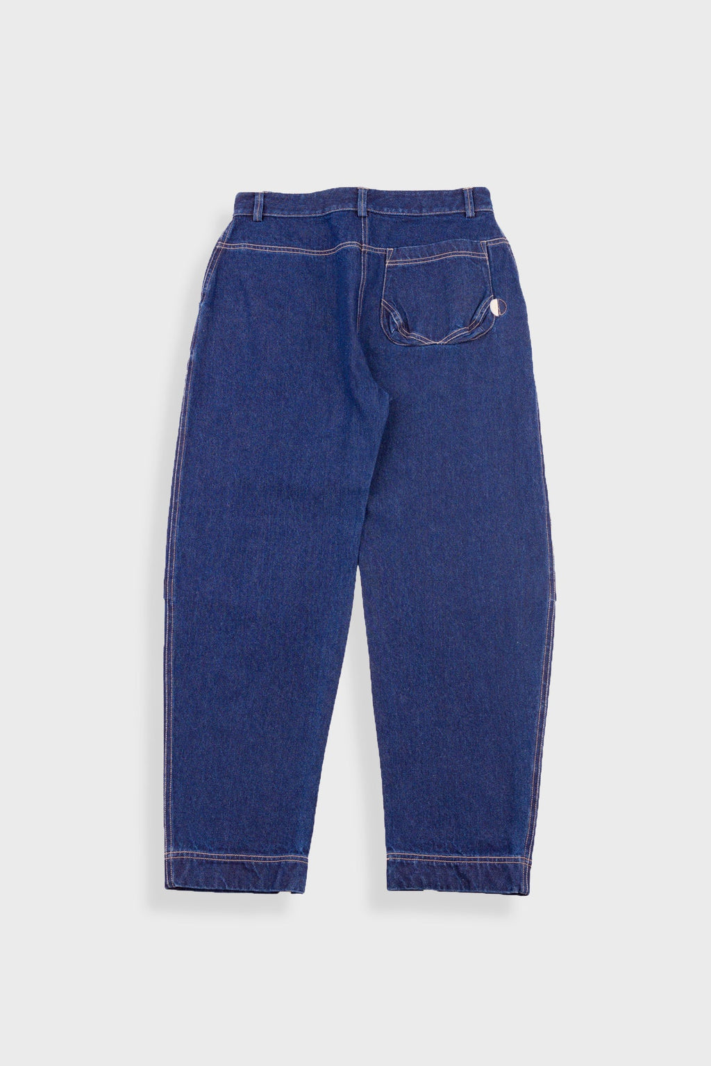Barrel Trousers - Indigo Denim