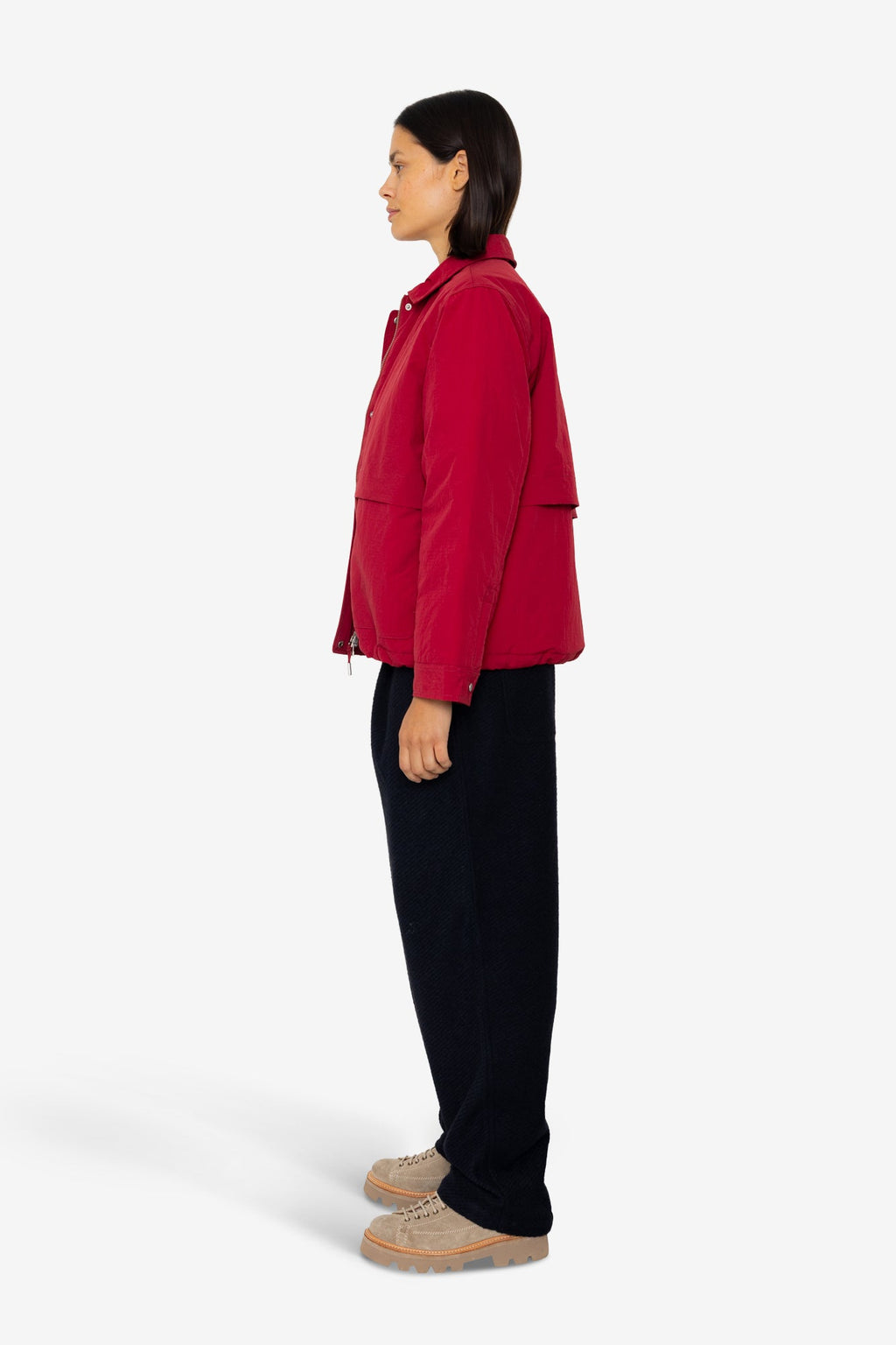 Blouson - Crimson Ripstop Nylon