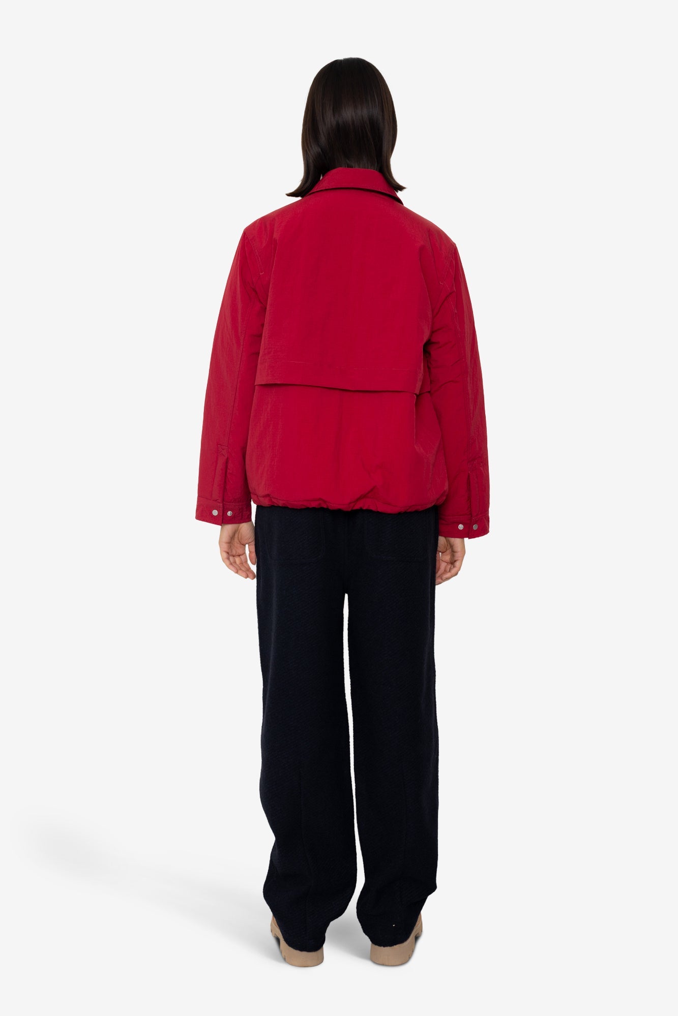 Blouson - Crimson Ripstop Nylon