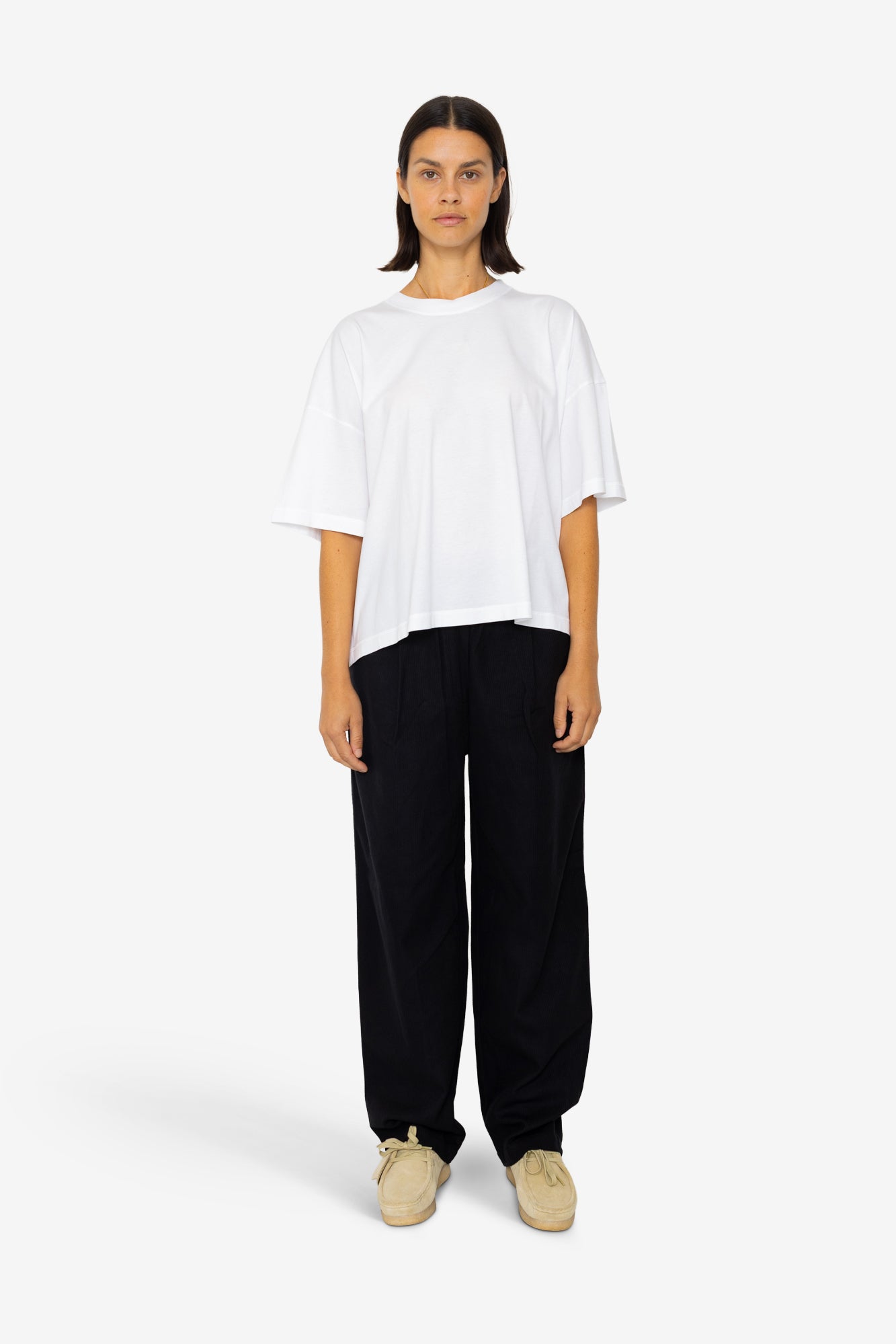 Boyfriend T-Shirt - Graphic White