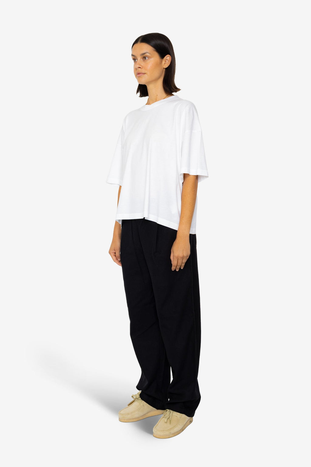 Boyfriend T-Shirt - Graphic White