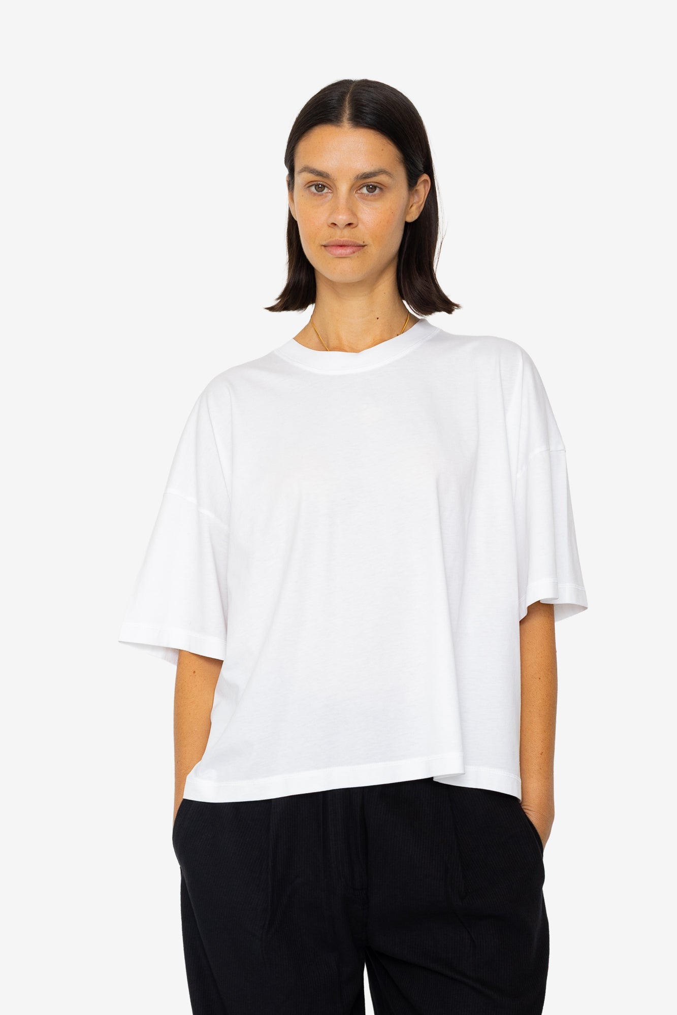 Boyfriend T-Shirt - Graphic White