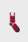 Chunky Wool People Socks - Red