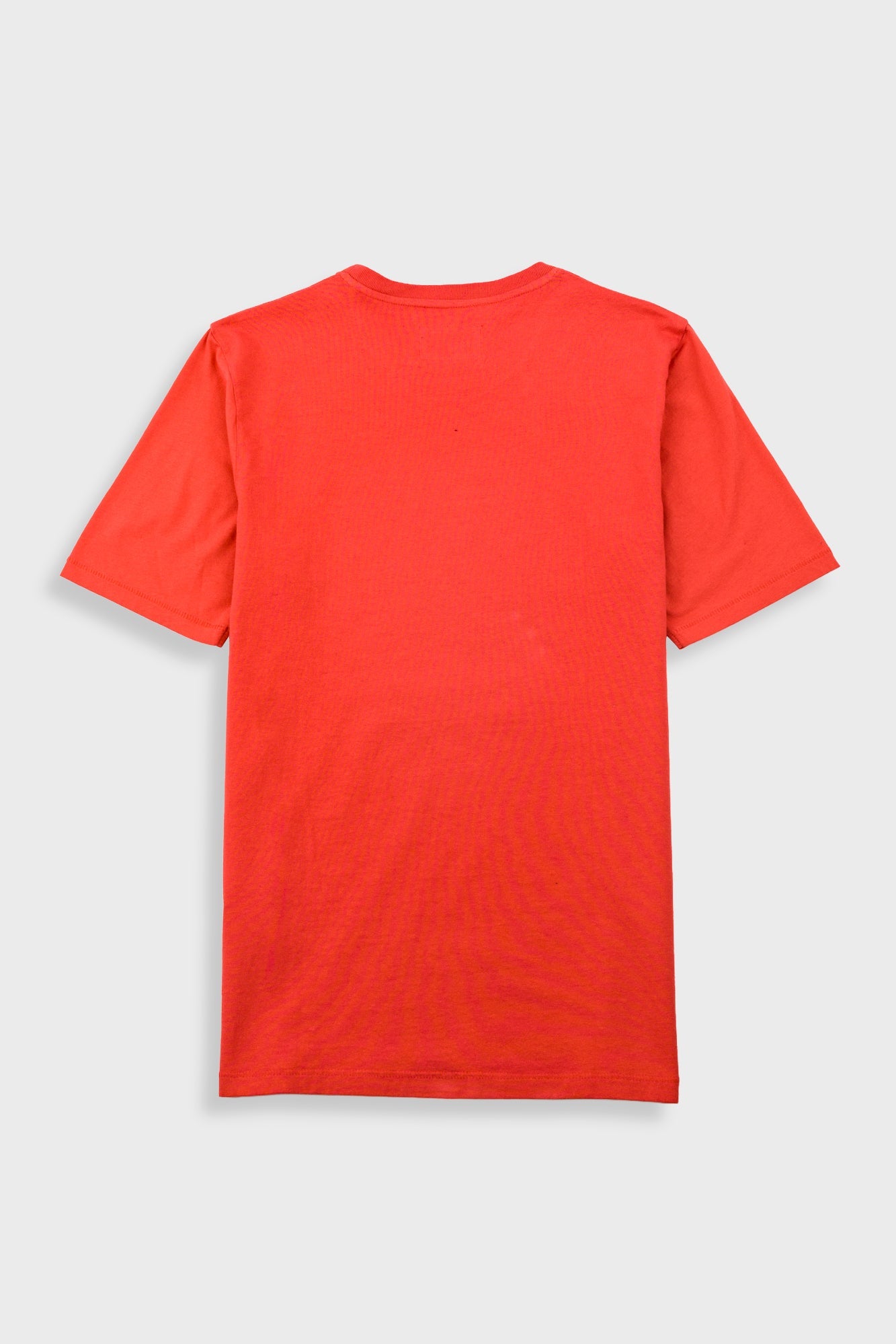 Contrast Sleeve T-Shirt - Crimson