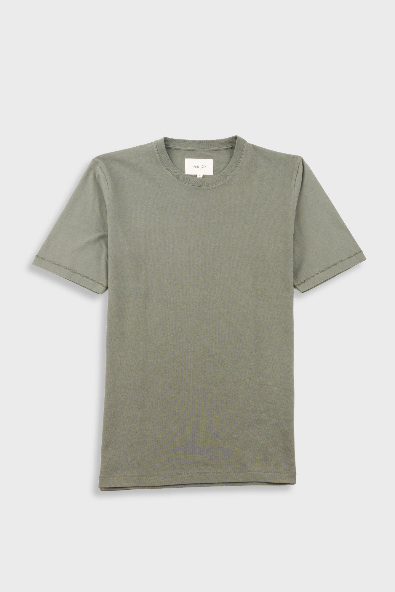 Contrast Sleeve T-Shirt - Olive