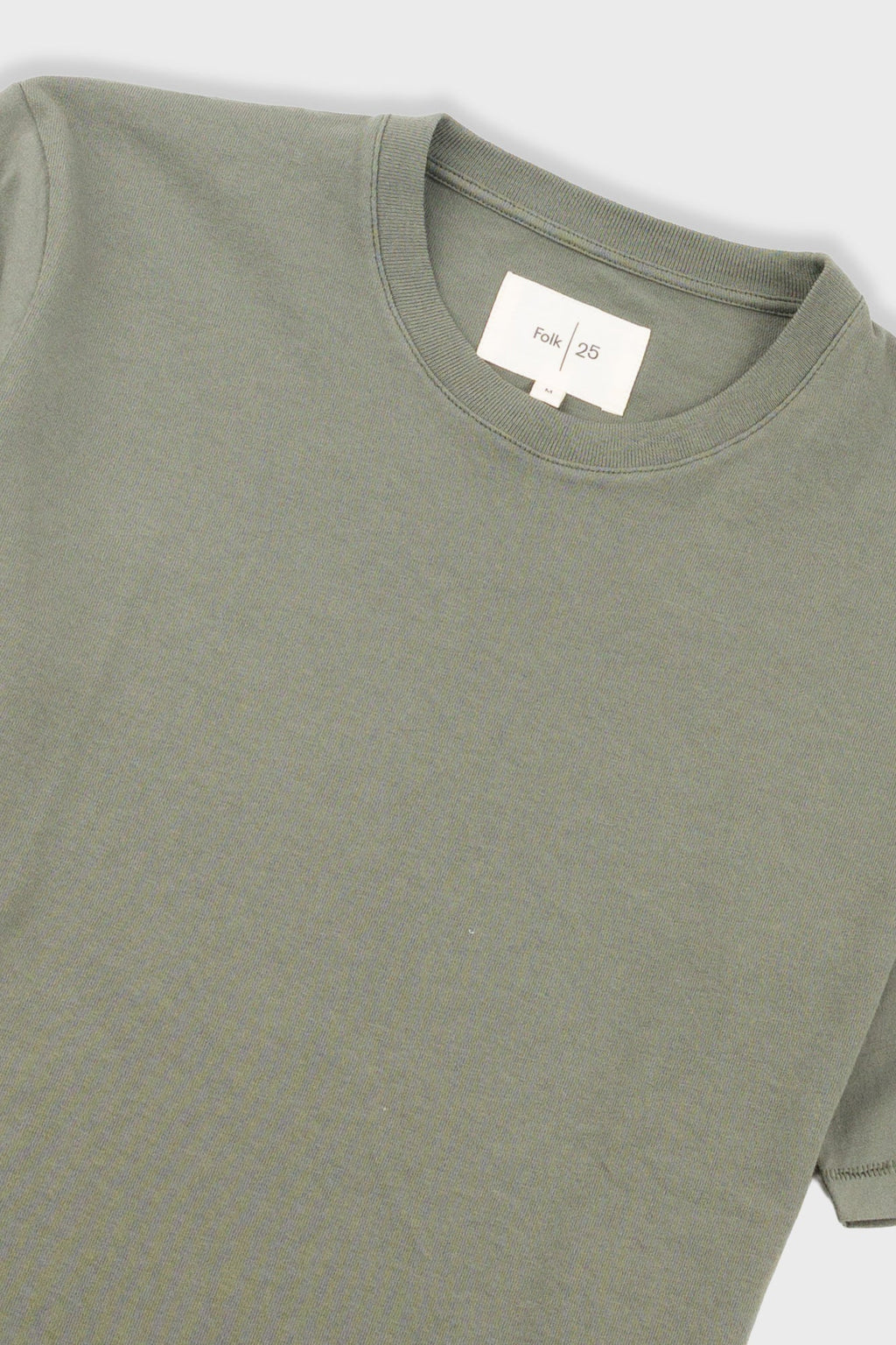 Contrast Sleeve T-Shirt - Olive