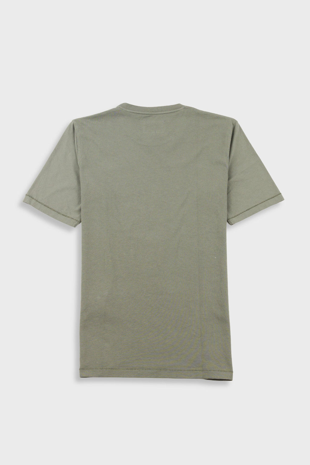 Contrast Sleeve T-Shirt - Olive