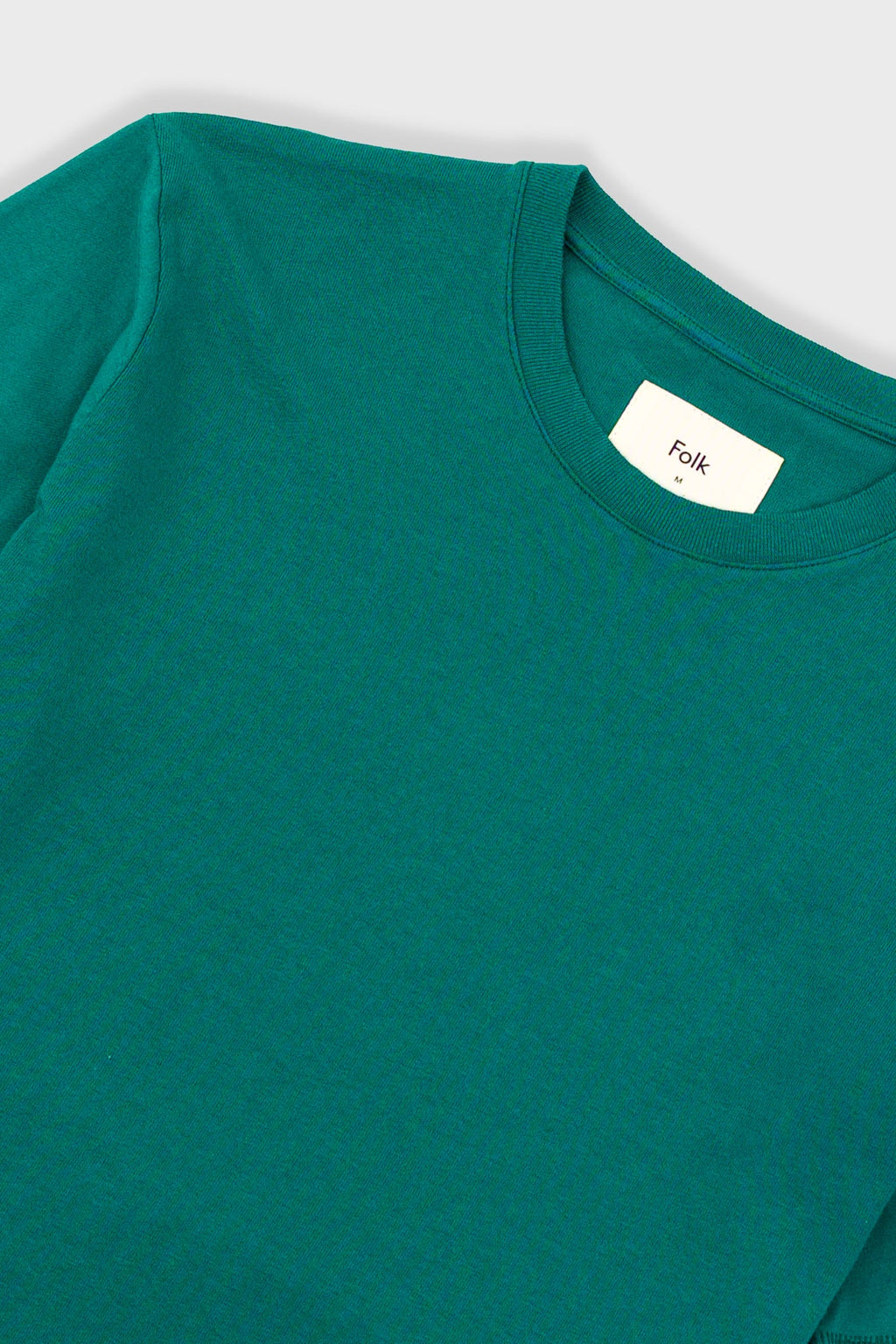 Contrast Sleeve T-Shirt - Phthalo Green