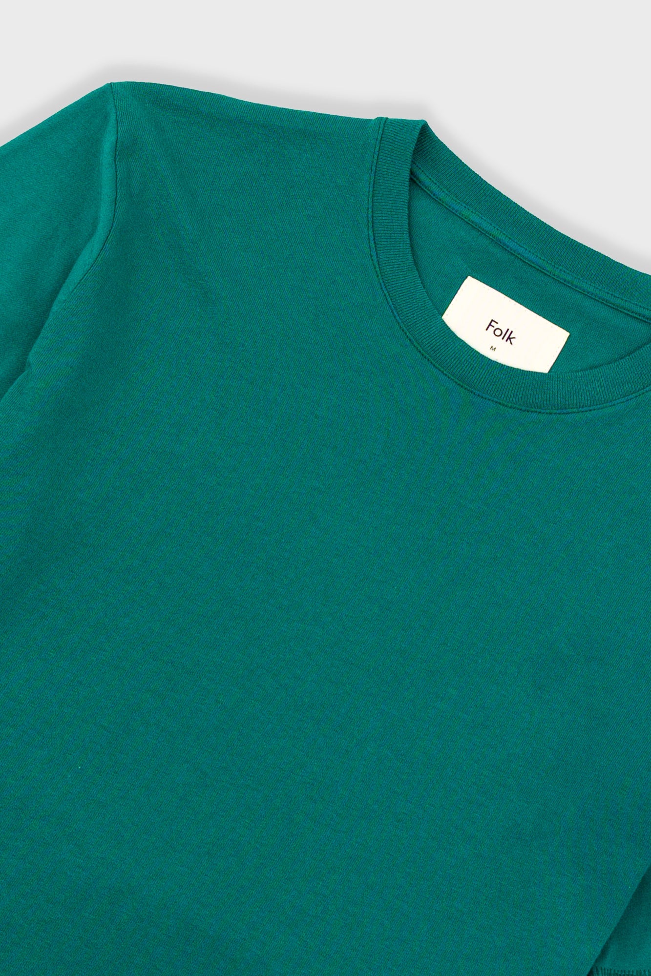 Contrast Sleeve T-Shirt - Phthalo Green