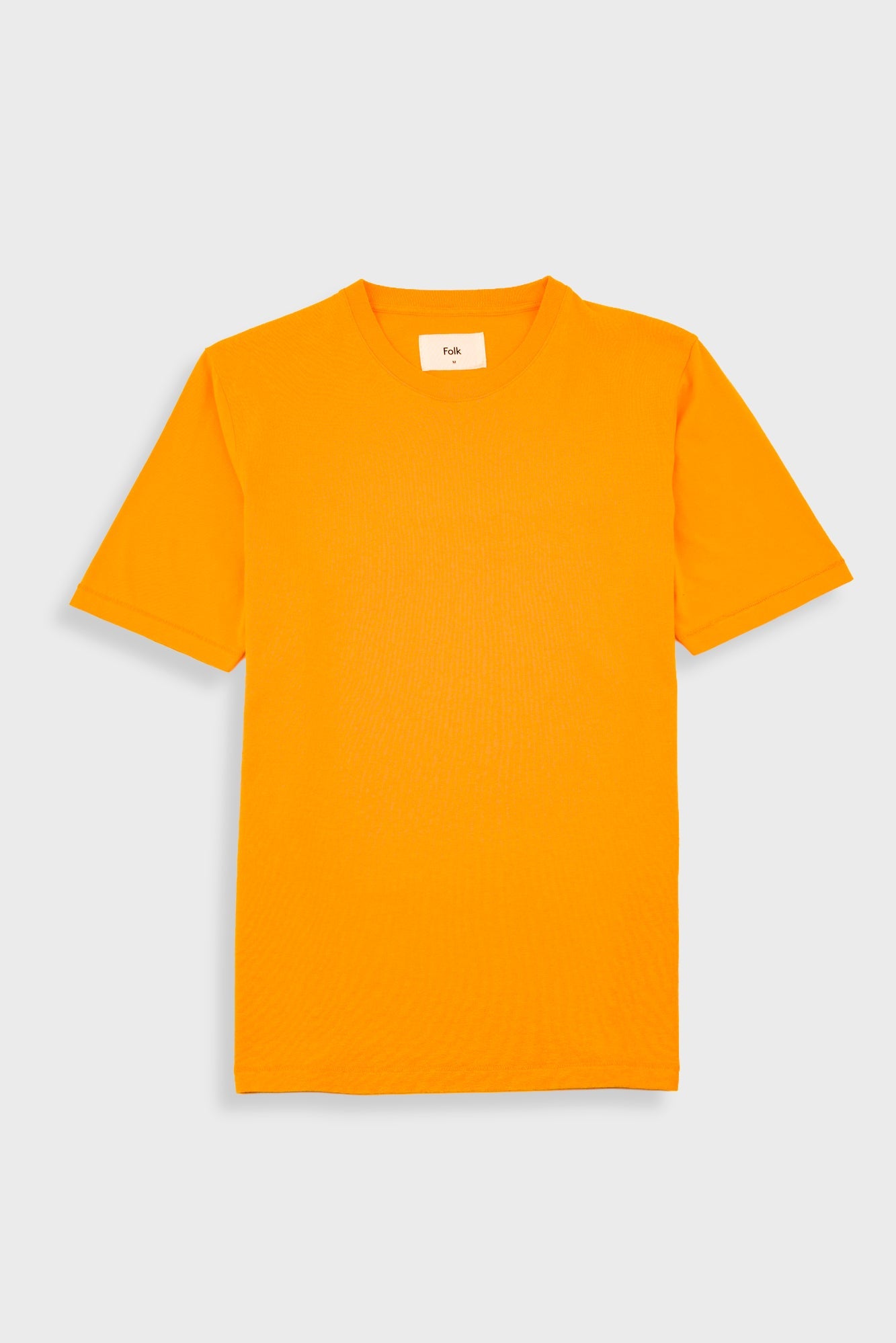Contrast Sleeve T-Shirt - Pumpkin