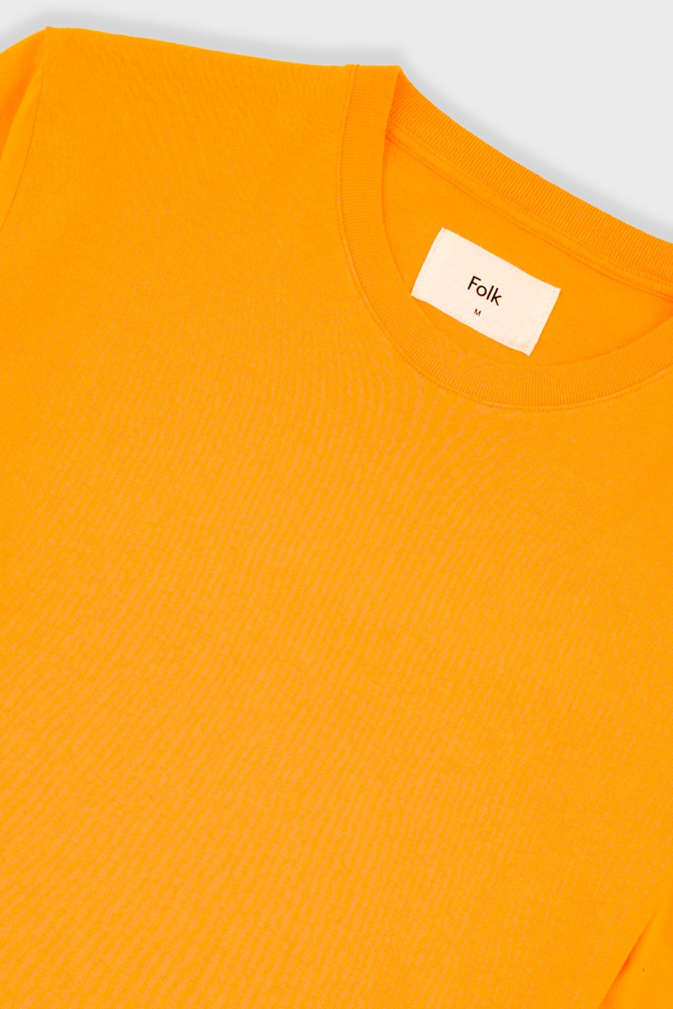 Contrast Sleeve T-Shirt - Pumpkin