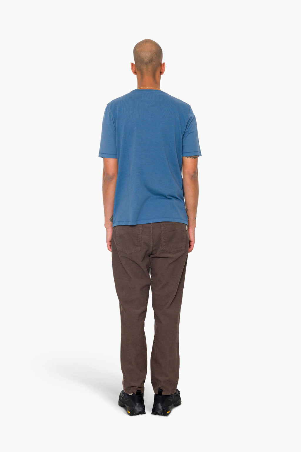 Contrast Sleeve T-Shirt - Soft Blue